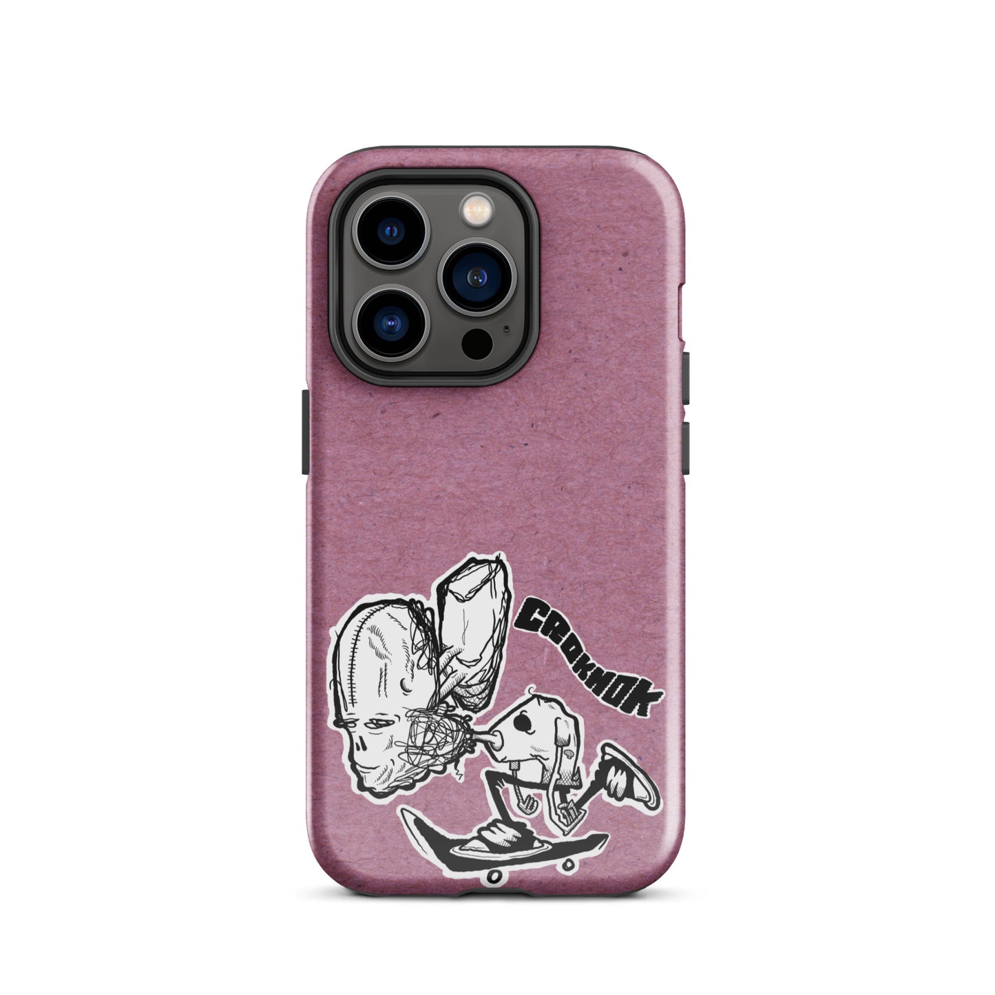 iPhone case - Skateboarding AS0037 Pink