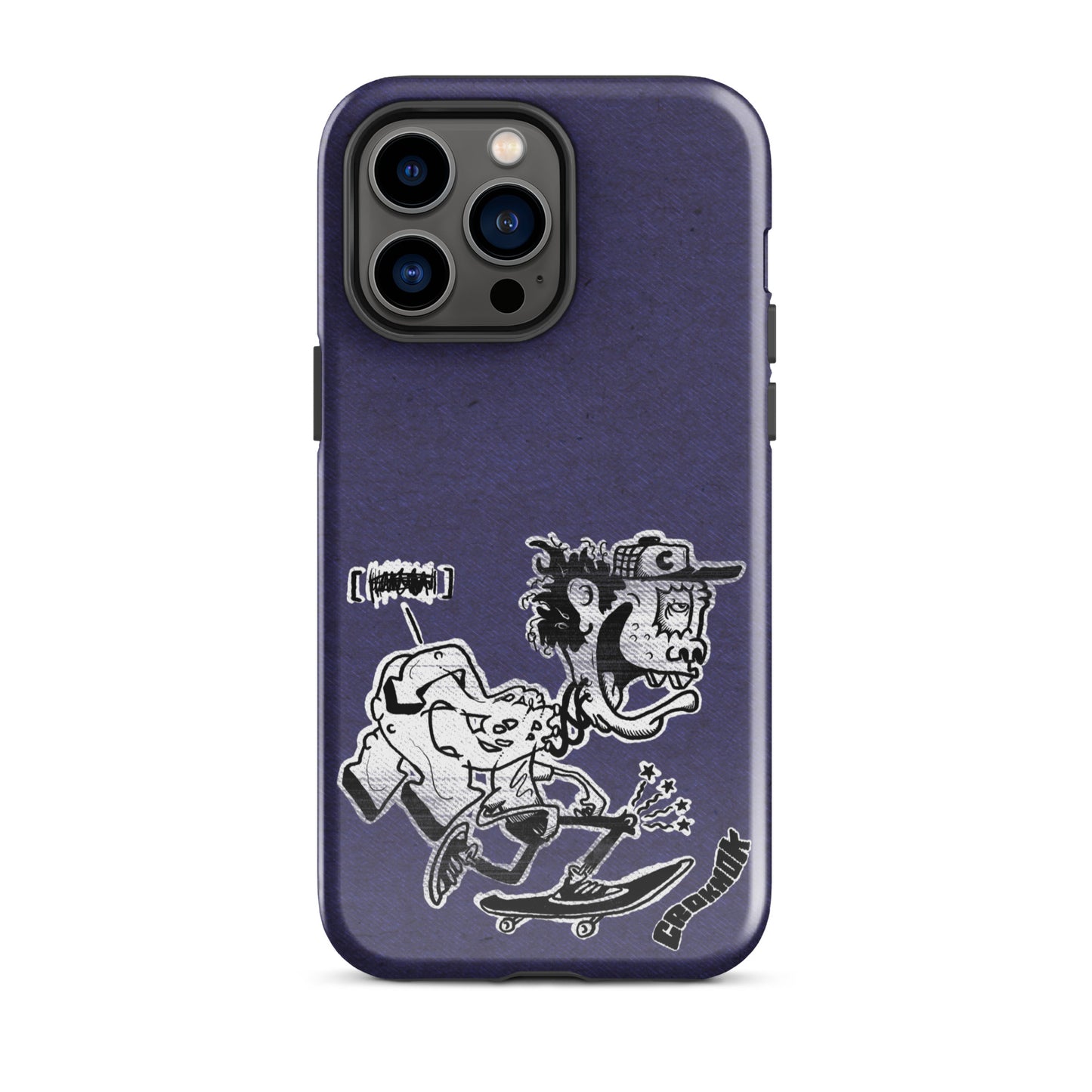 iPhone case - Skateboarding AS0017 Blue