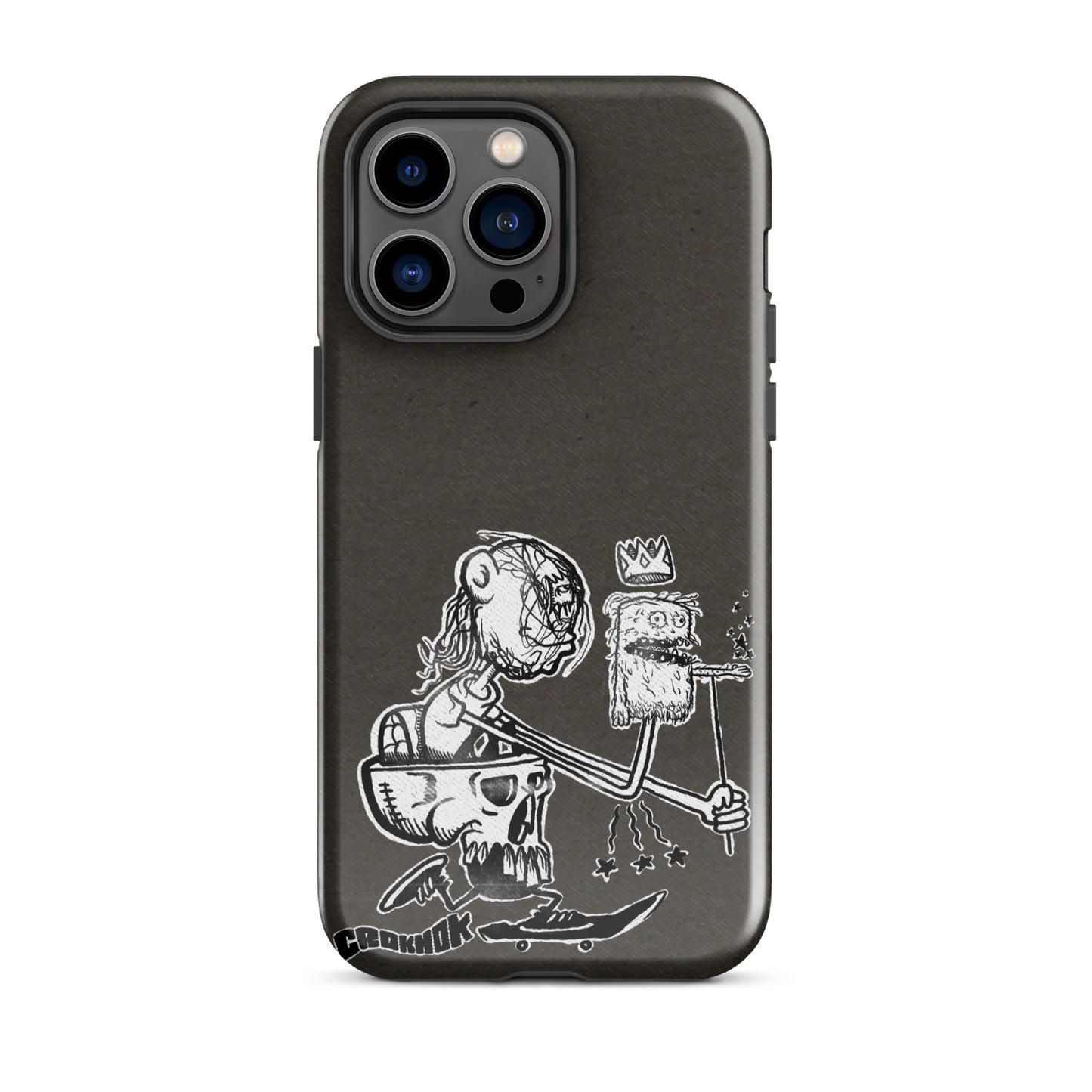 iPhone case - Skateboarding AS0019 Grey