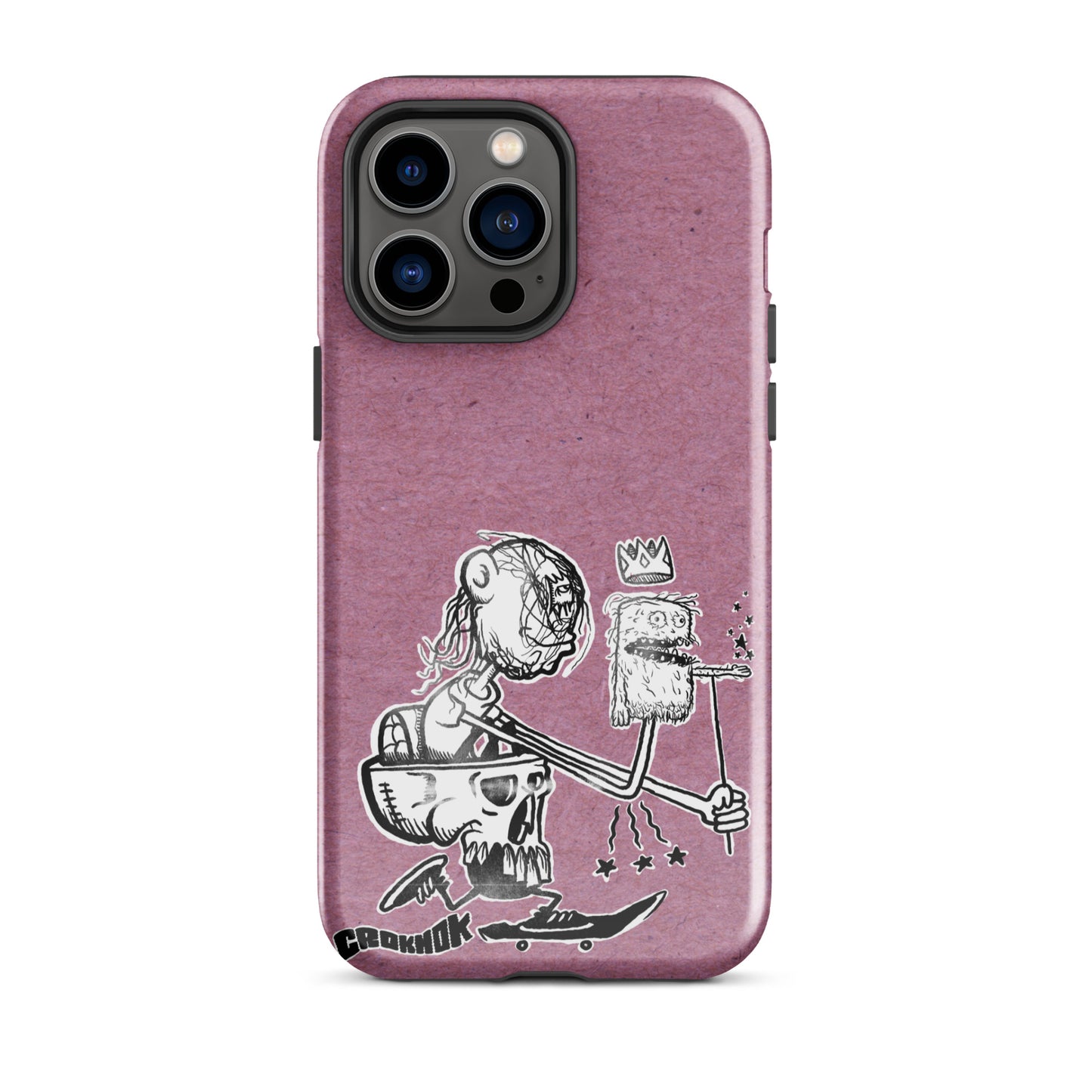 iPhone case - Skateboarding AS0019 Pink