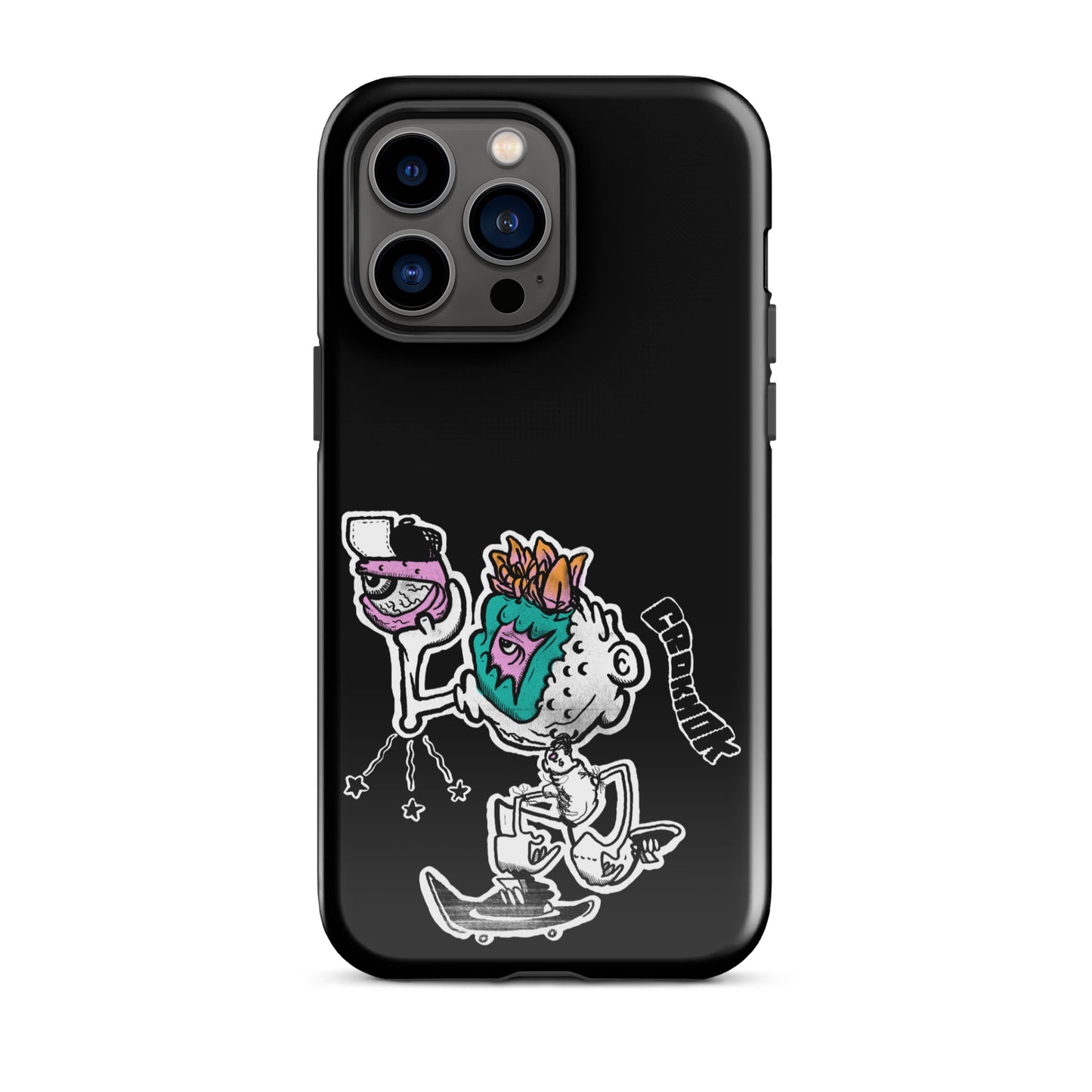 iPhone case - Skateboarding AS0025 Black