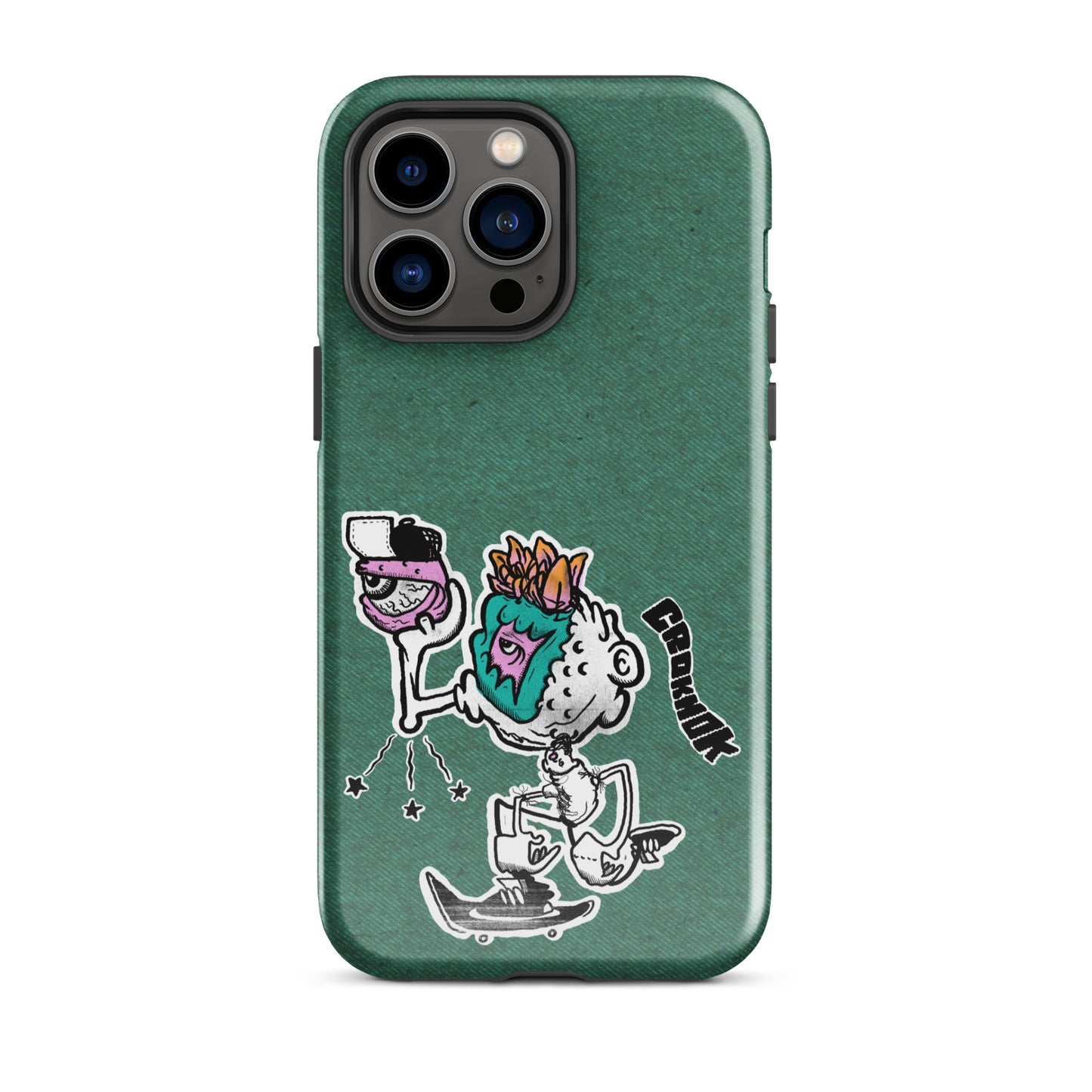 iPhone case - Skateboarding AS0025 Green