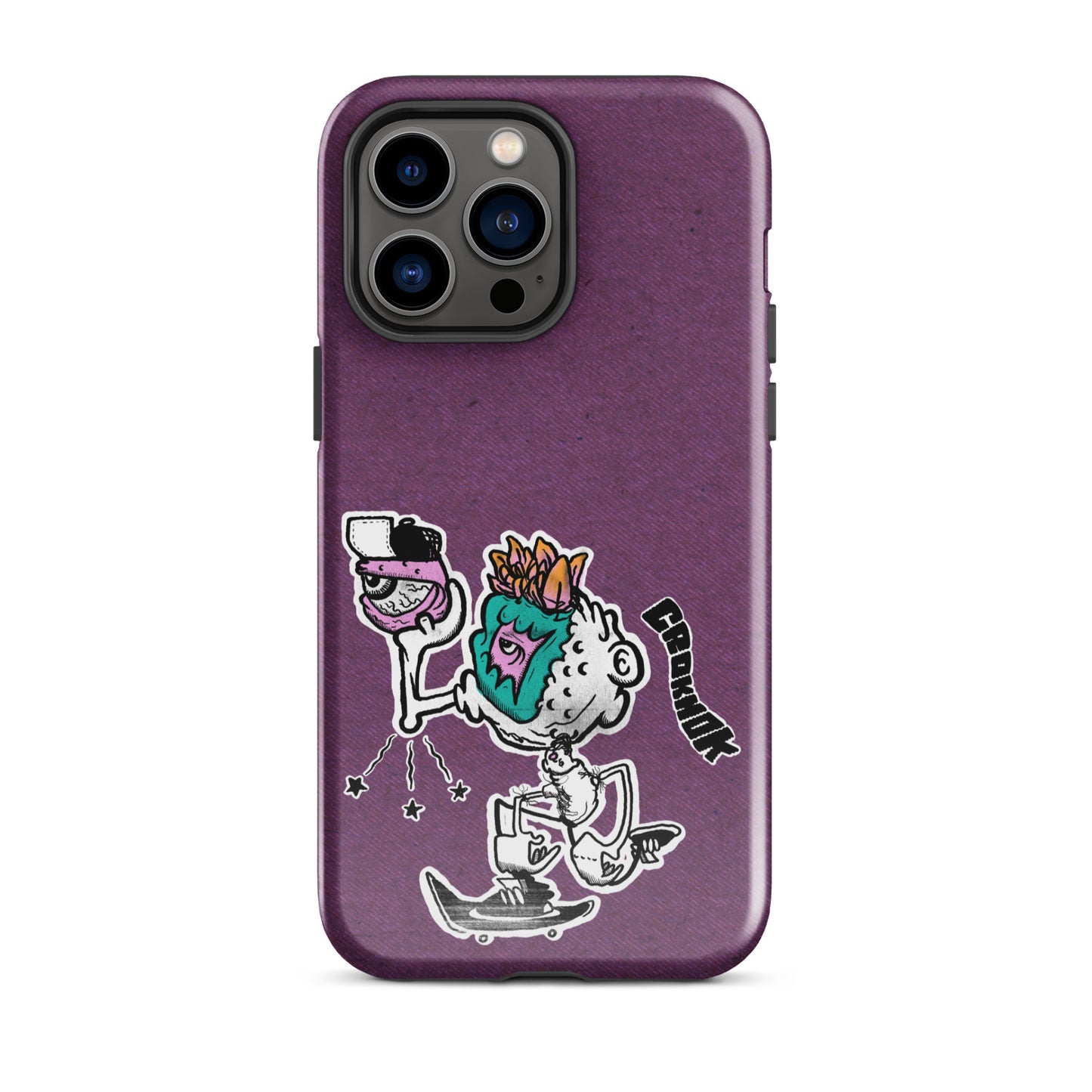 iPhone case - Skateboarding AS0025 Purple