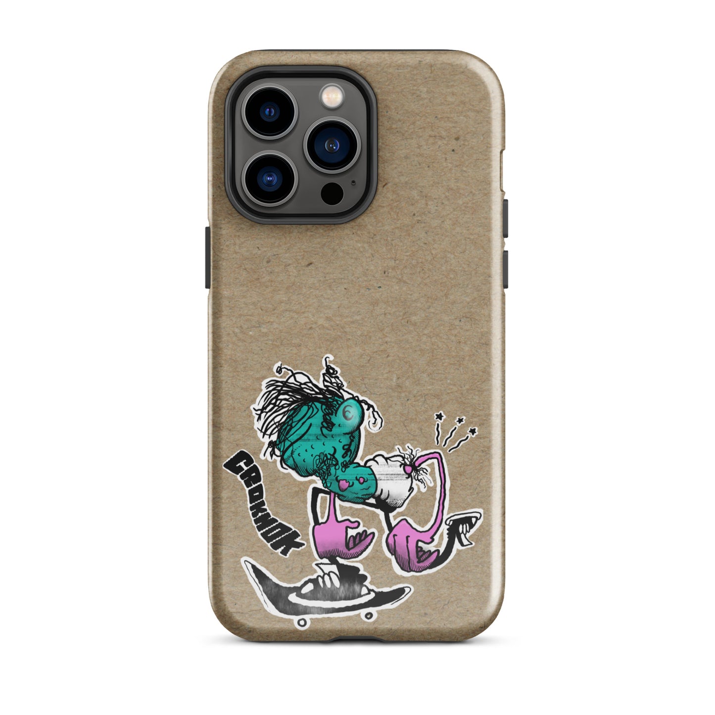 iPhone case - Skateboarding AS0028 Beigh