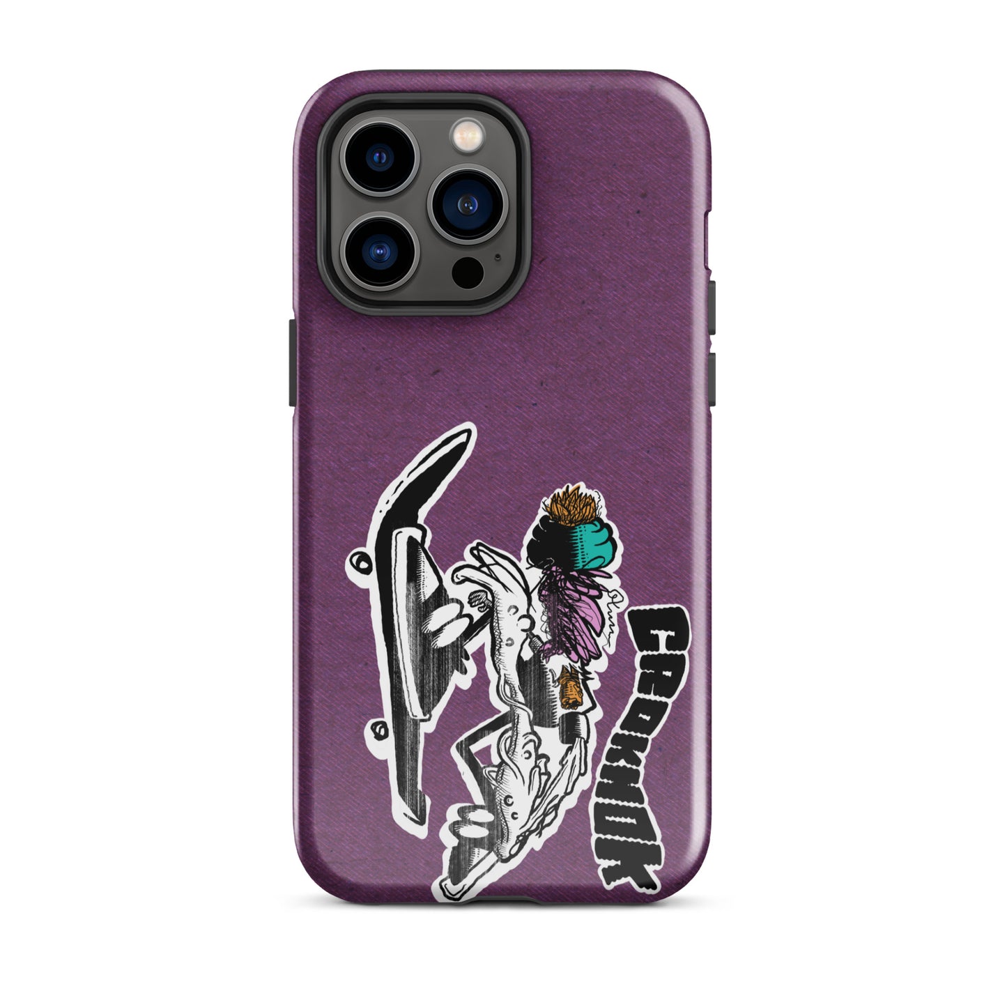 iPhone case - Skateboarding AS0035 Purple