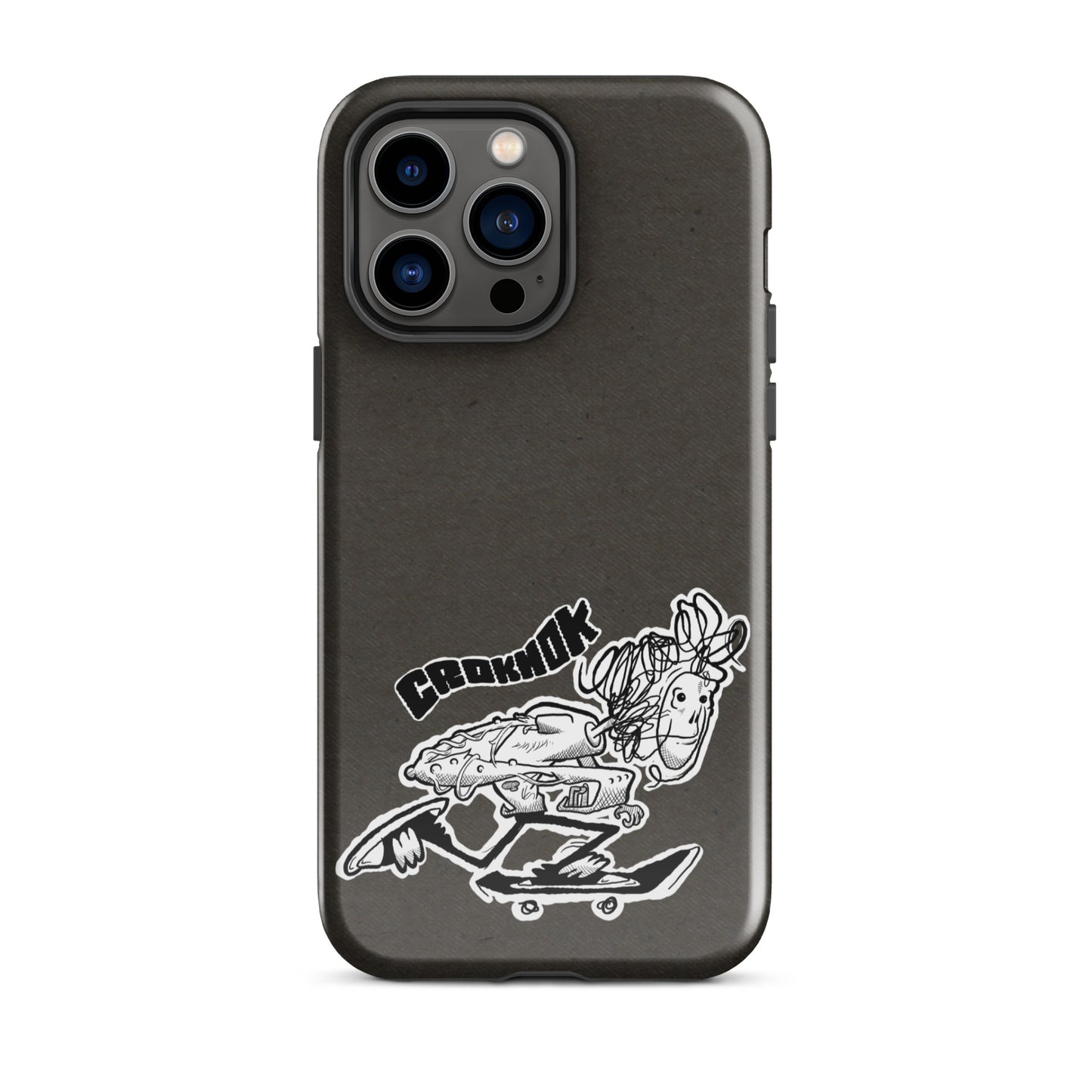 iPhone case - Skateboarding AS0039 Grey