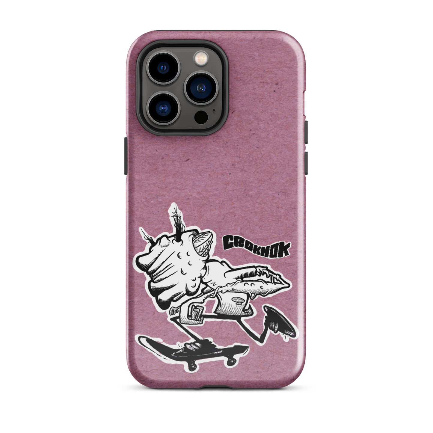 iPhone case - Skateboarding AS0036 Pink