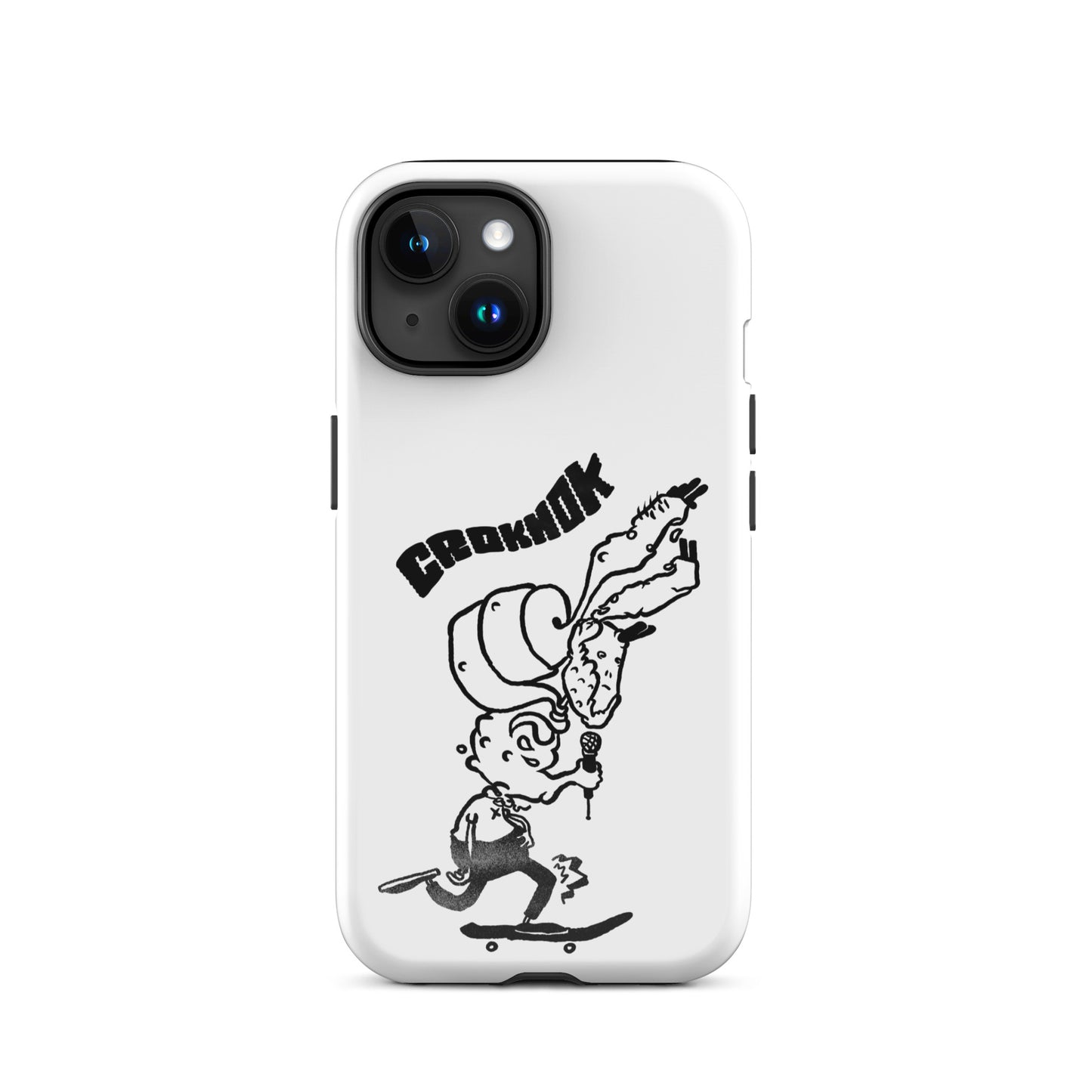 iPhone case - Skateboarding AS0012 White