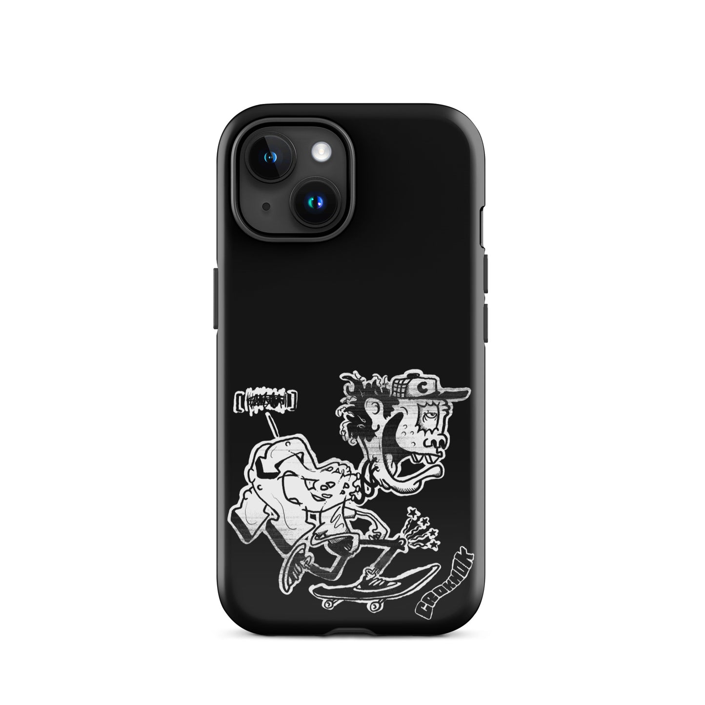 iPhone case - Skateboarding AS0017 Black