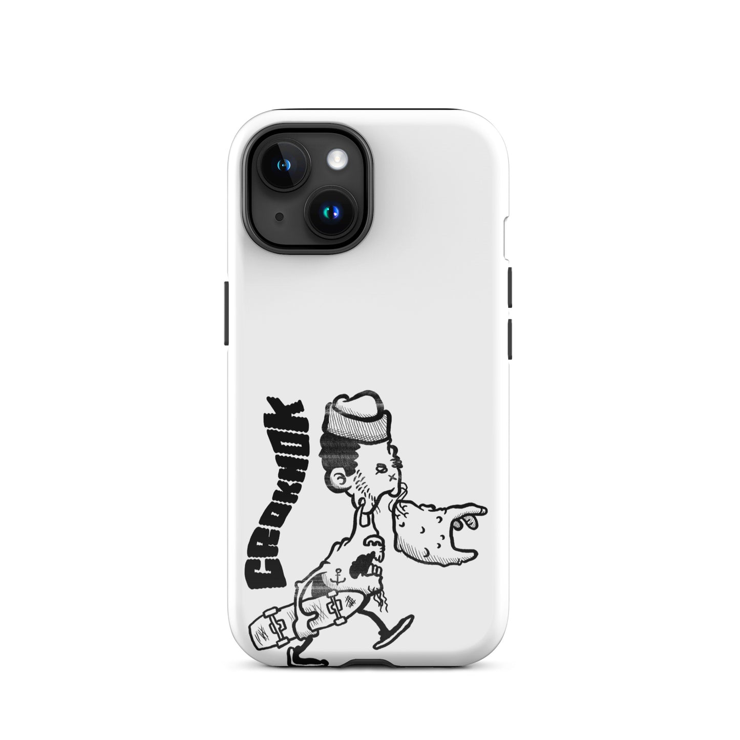 iPhone case - Skateboarding AS0010 White