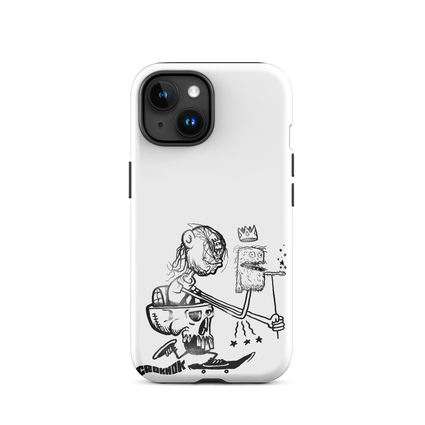 iPhone case - Skateboarding AS0019 White