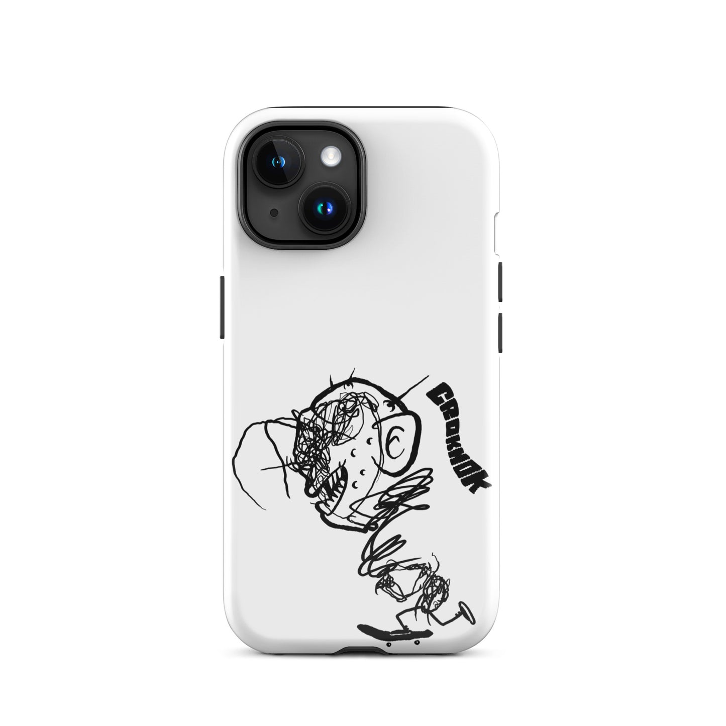 iPhone case - Skateboarding AS0021 White