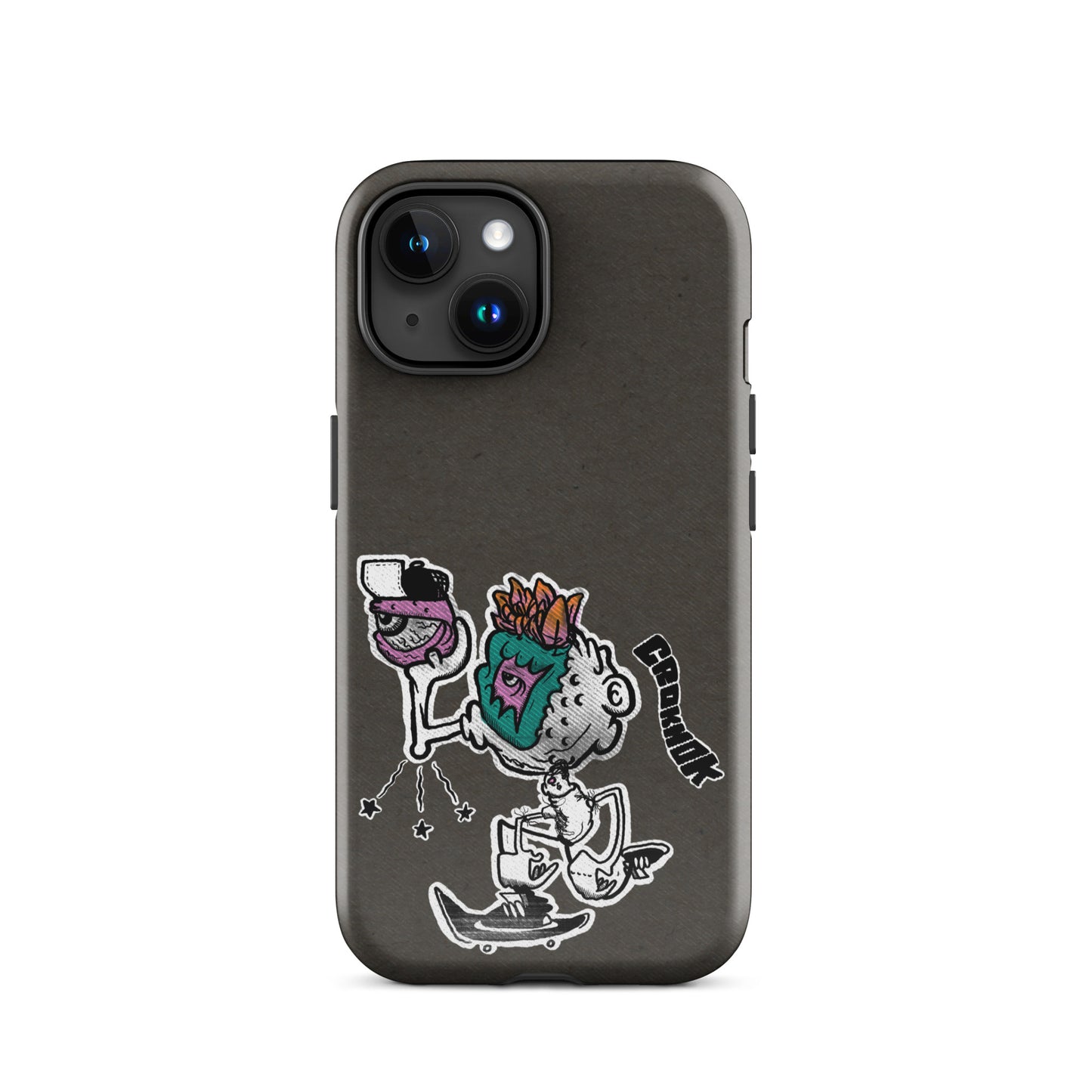 iPhone case - Skateboarding AS0025 grey