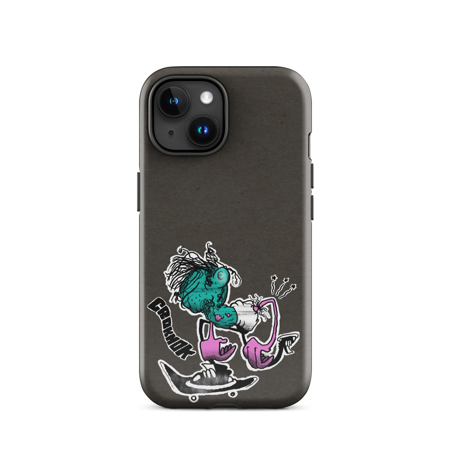 iPhone case - Skateboarding AS0028 Grey