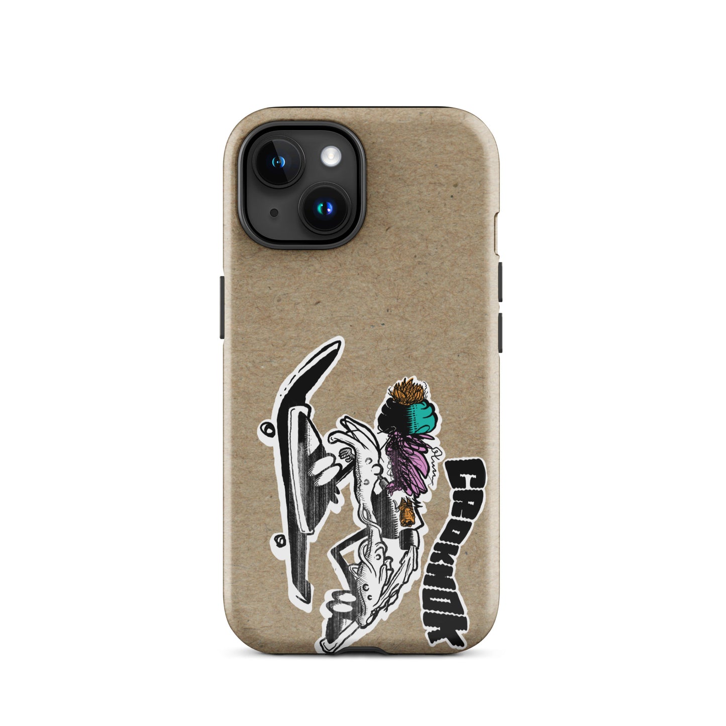 iPhone case - Skateboarding AS0035 Beigh