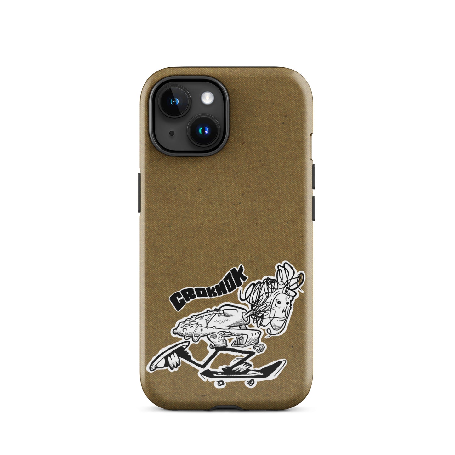 iPhone case - Skateboarding AS0039 Brown