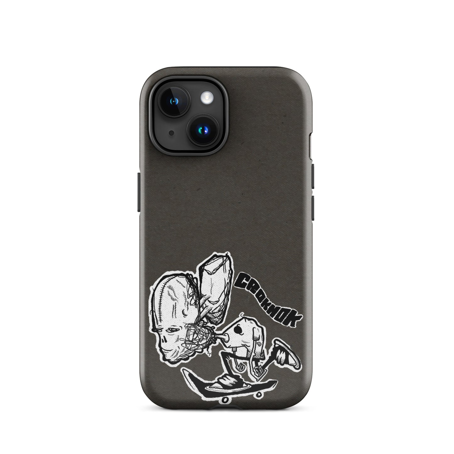 iPhone case - Skateboarding AS0037 Grey