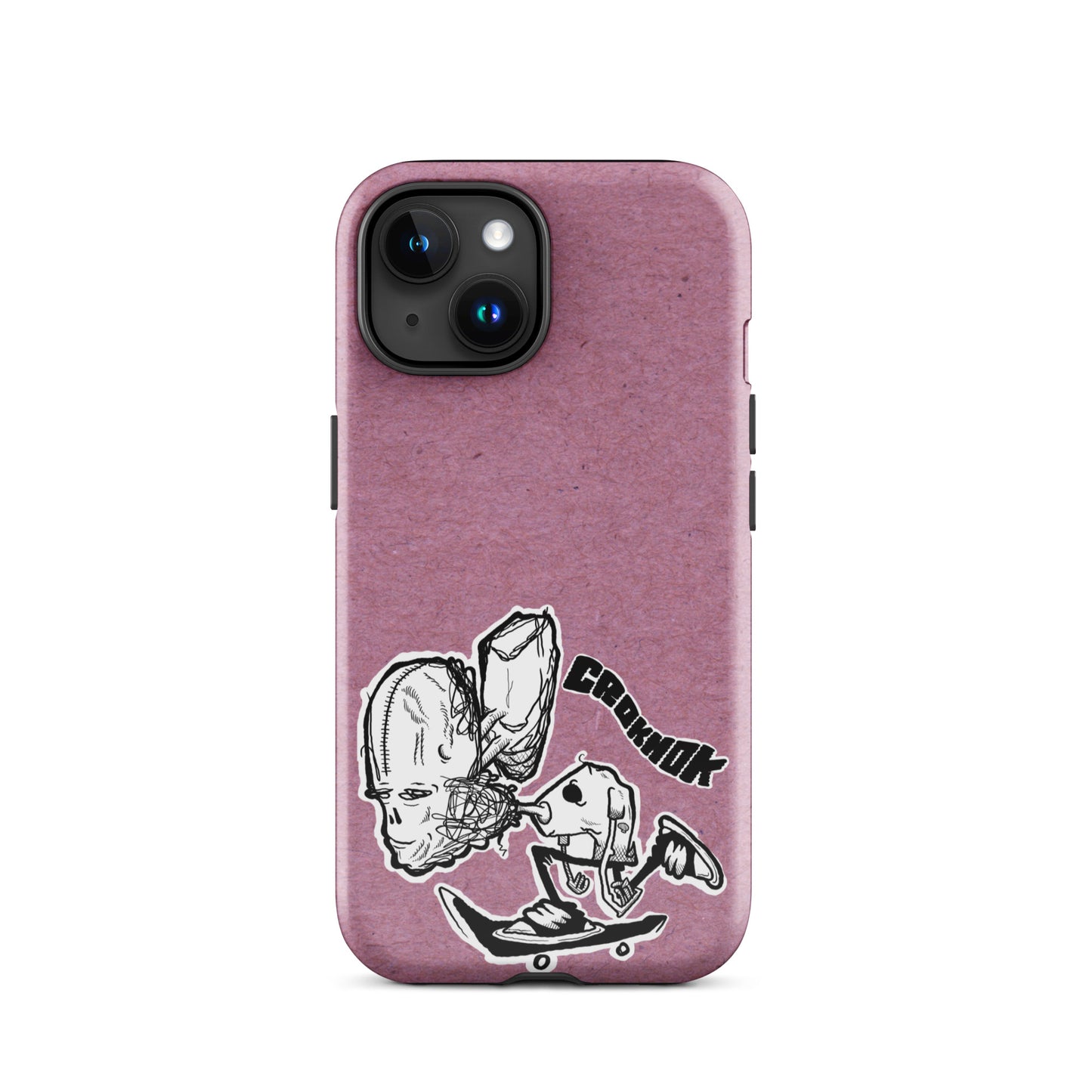 iPhone case - Skateboarding AS0037 Pink