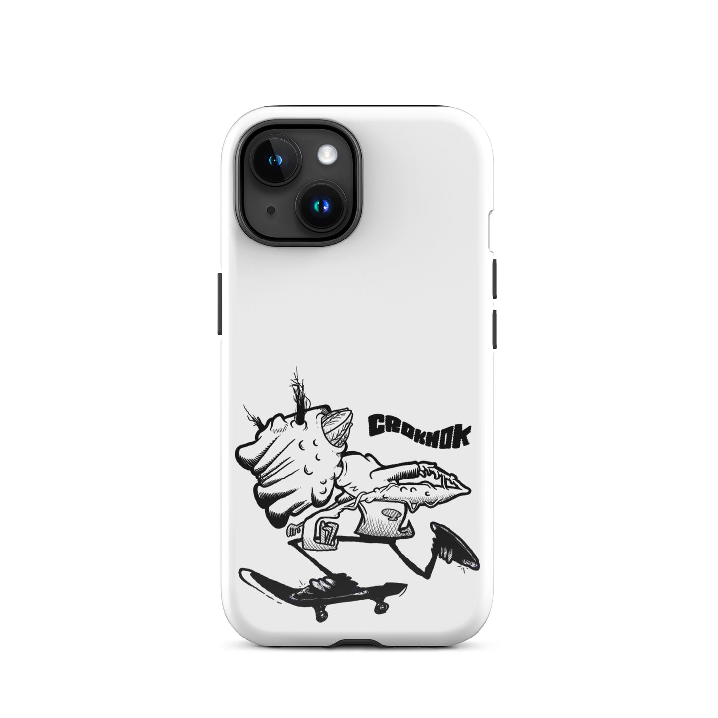 iPhone case - Skateboarding AS0036 White