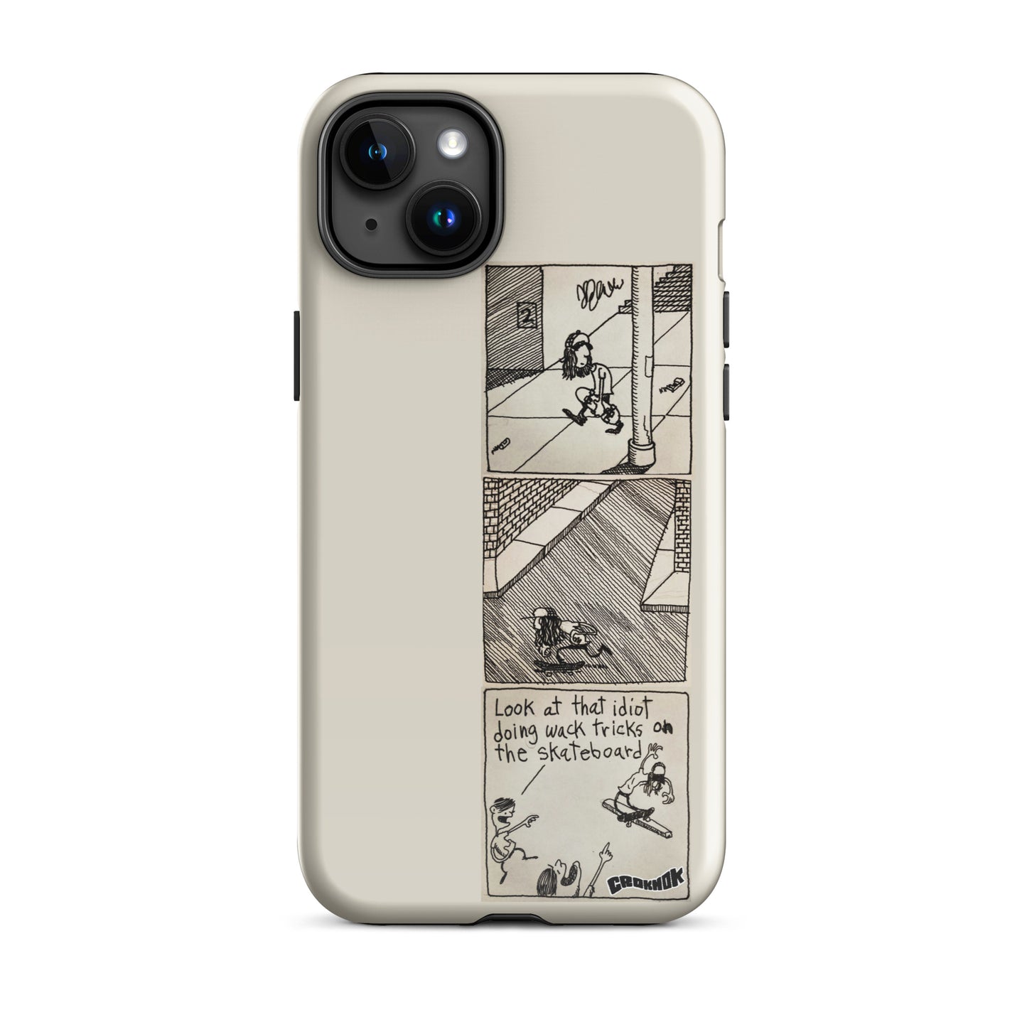 iphone case - skateboarding comics 2308