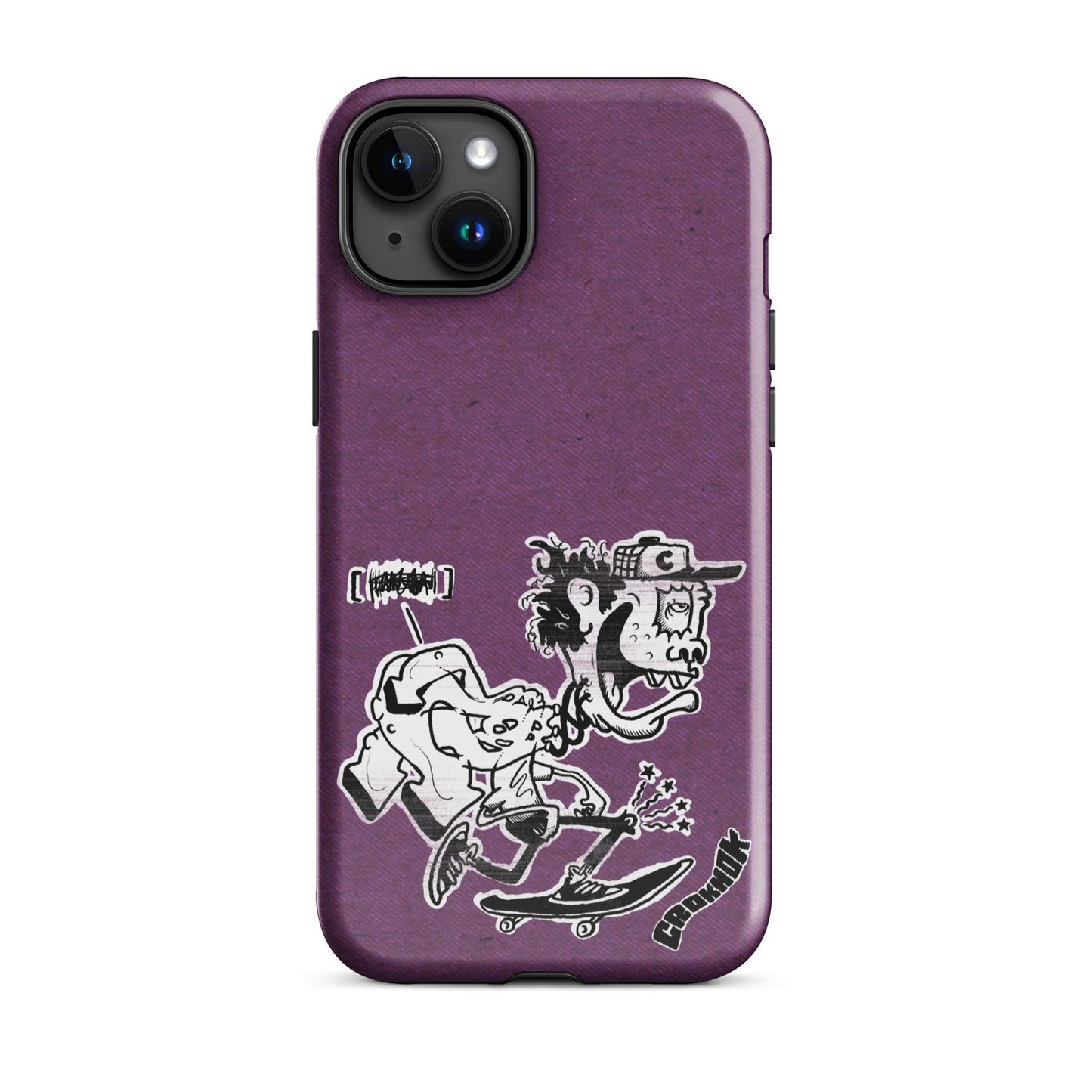 iPhone case - Skateboarding AS0017 Purple