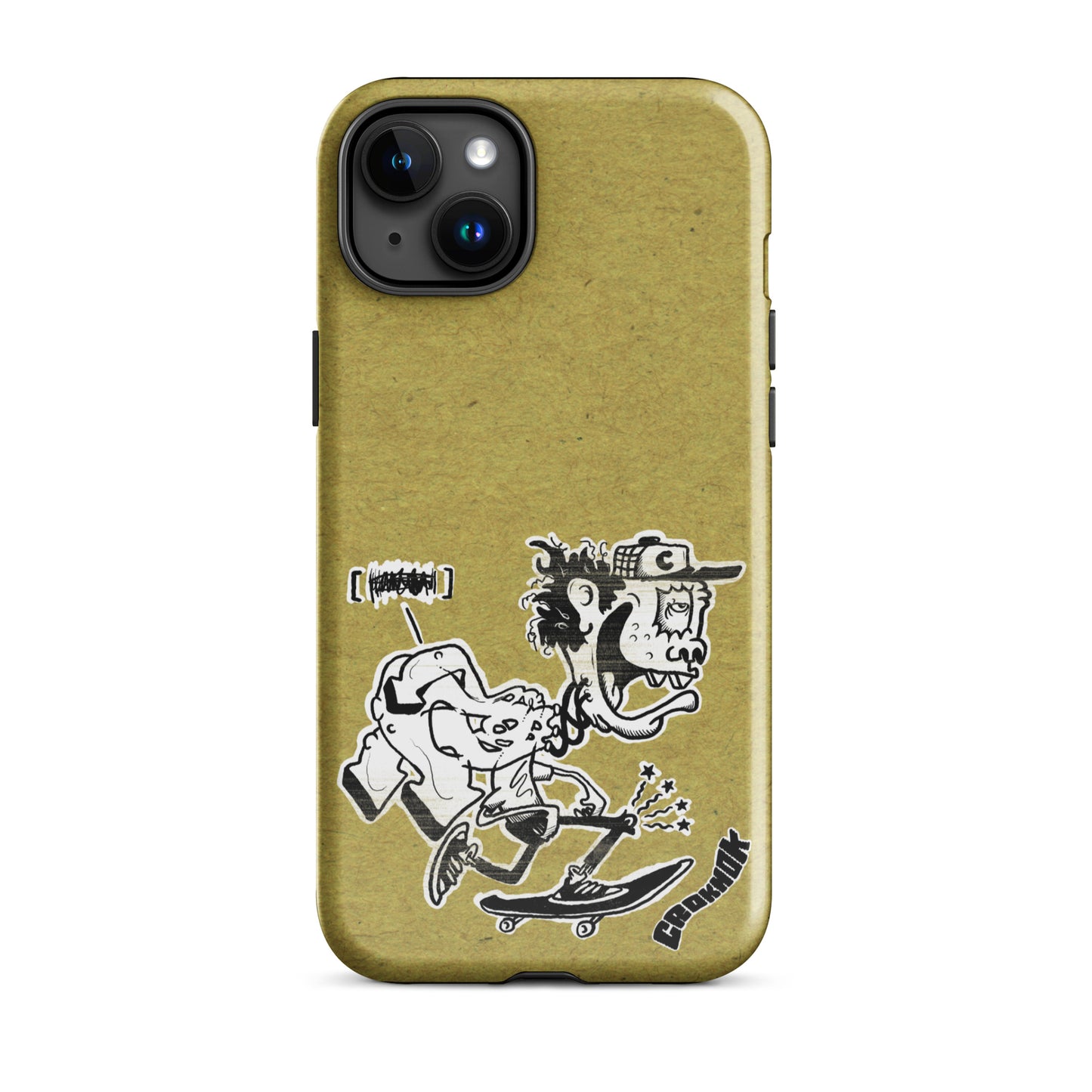 iPhone case - Skateboarding AS0017 Yellow