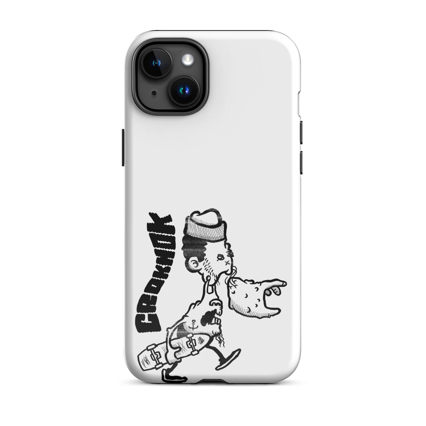 iPhone case - Skateboarding AS0010 White