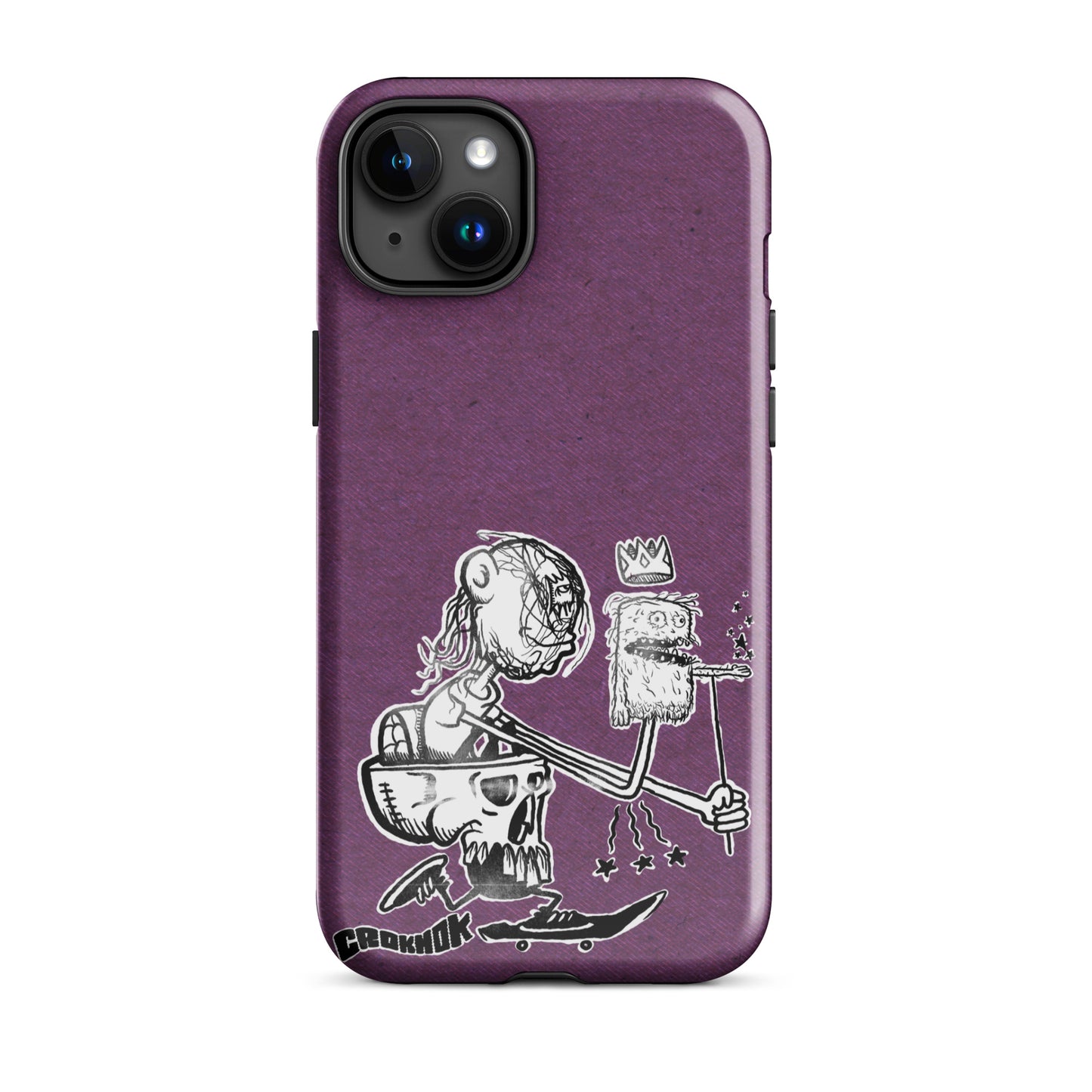 iPhone case - Skateboarding AS0019 Purple