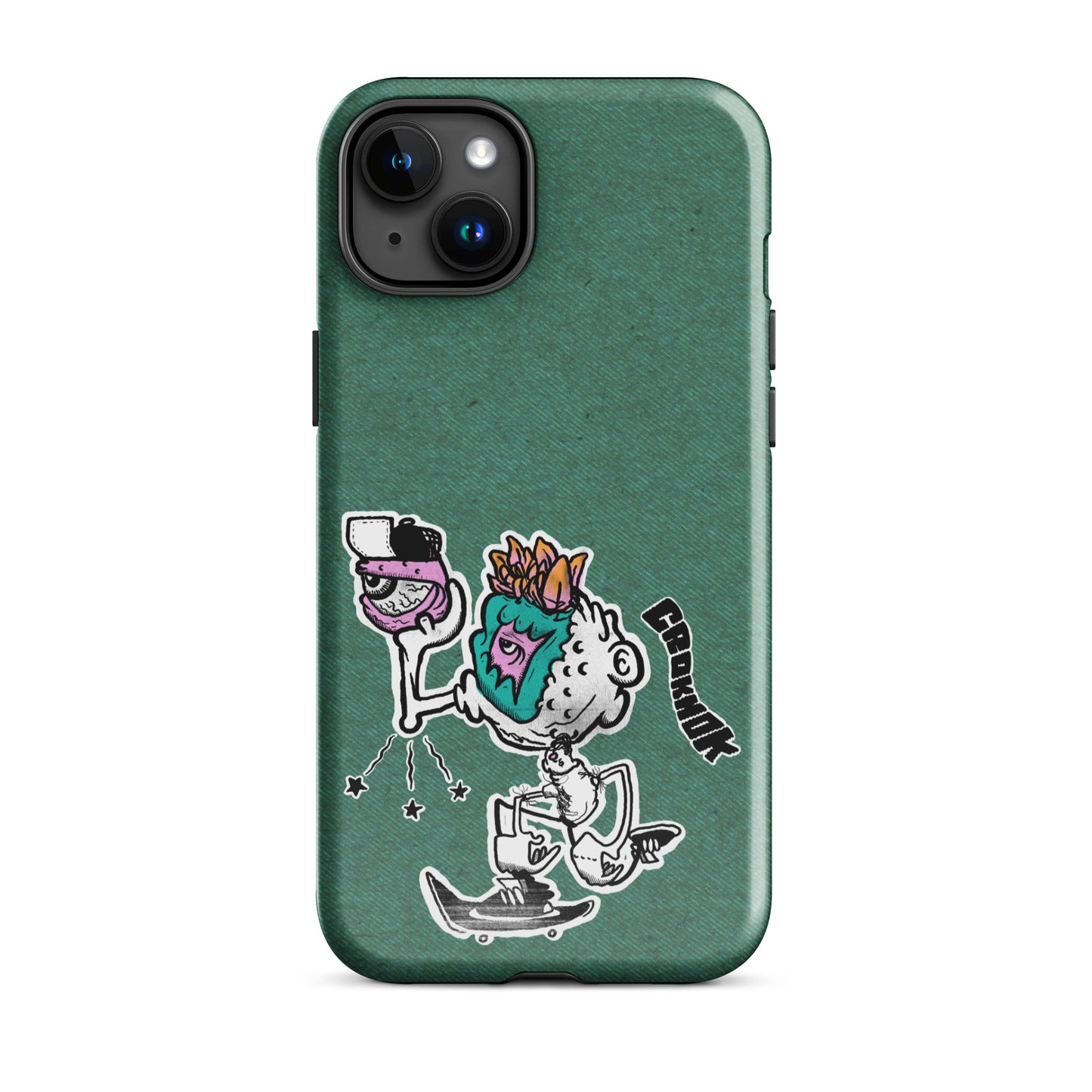 iPhone case - Skateboarding AS0025 Green