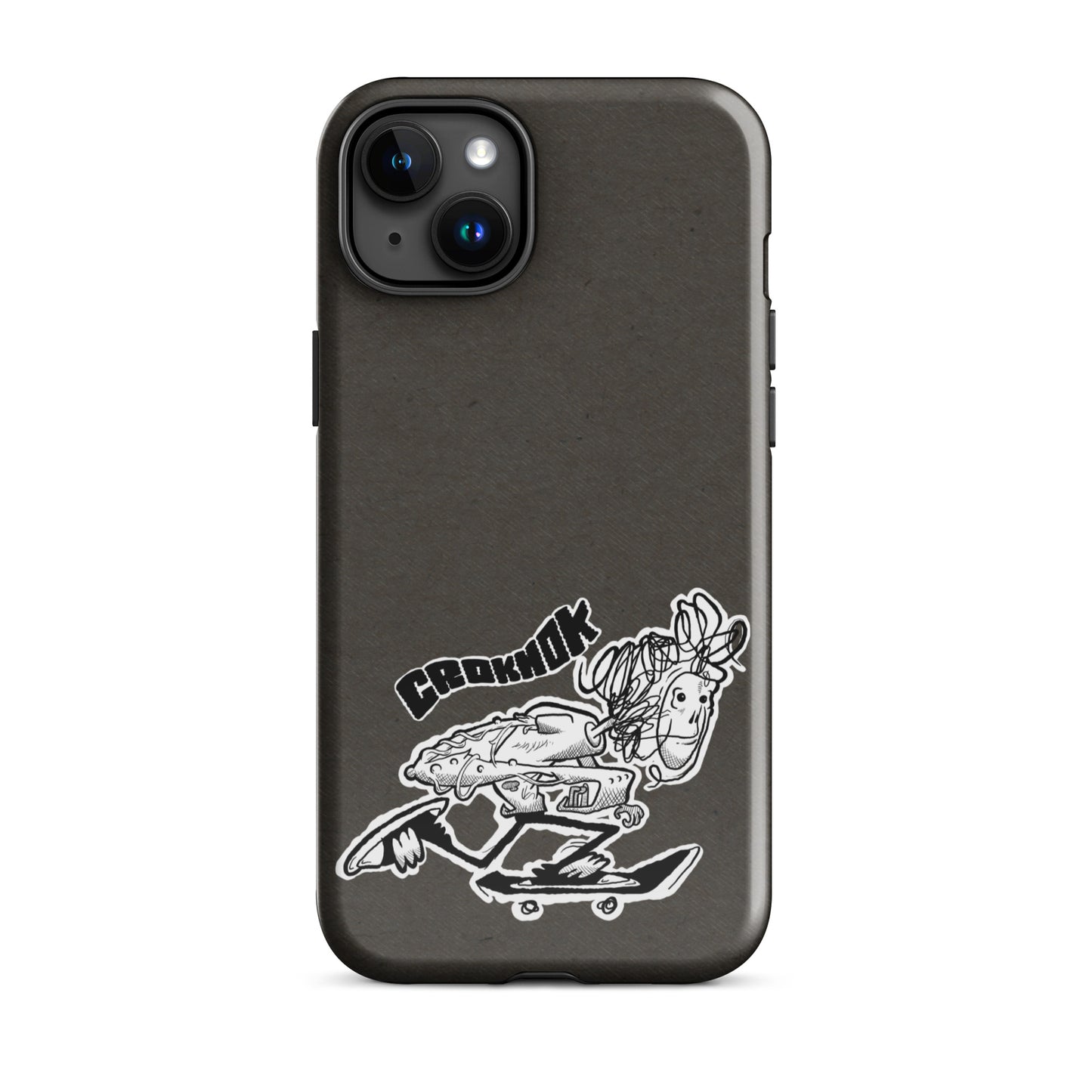 iPhone case - Skateboarding AS0039 Grey