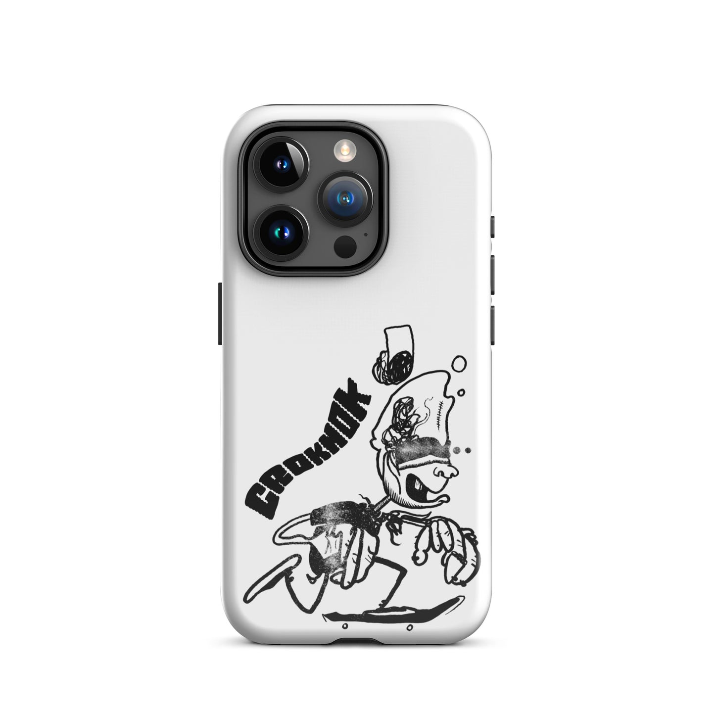 iPhone case - Skateboarding AS0016 White