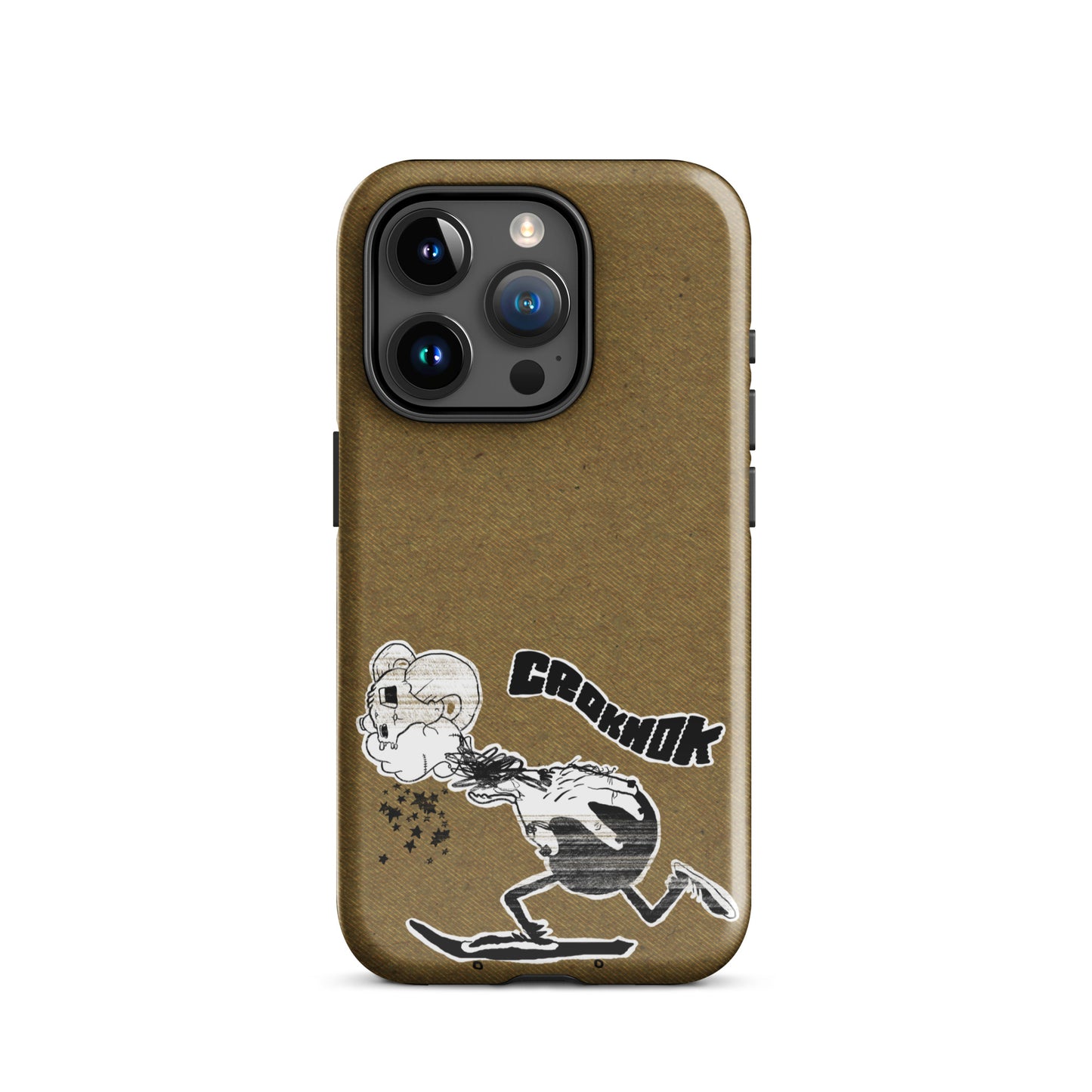 iPhone case - Skateboarding AS0015 Brown