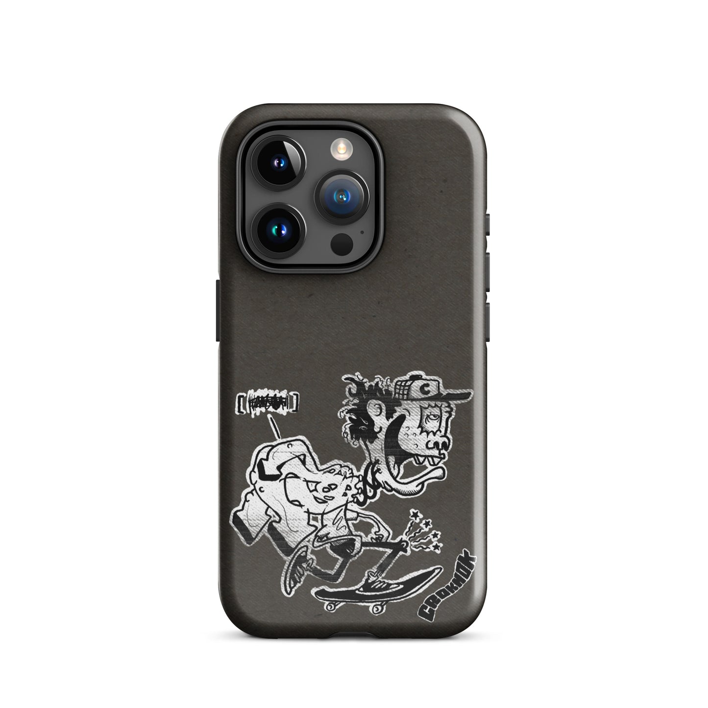 iPhone case - Skateboarding AS0017 Grey