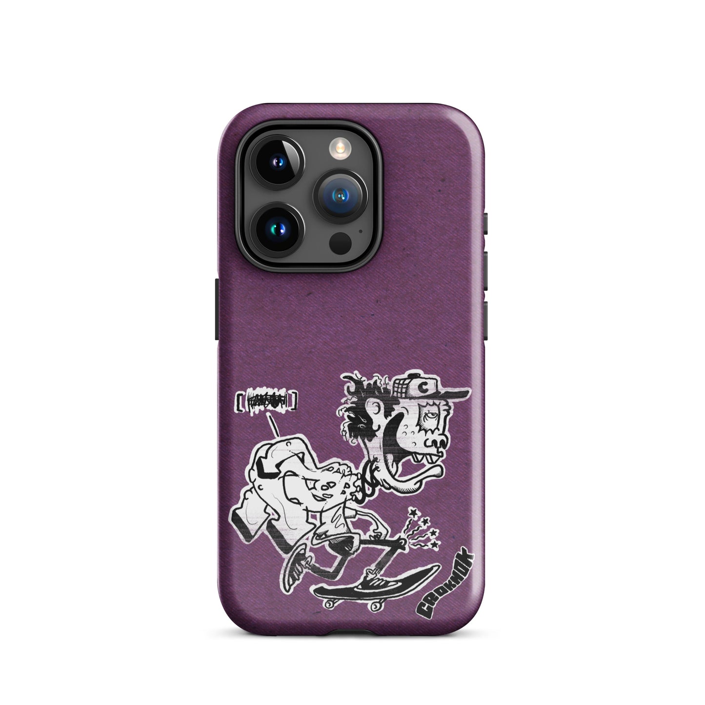 iPhone case - Skateboarding AS0017 Purple