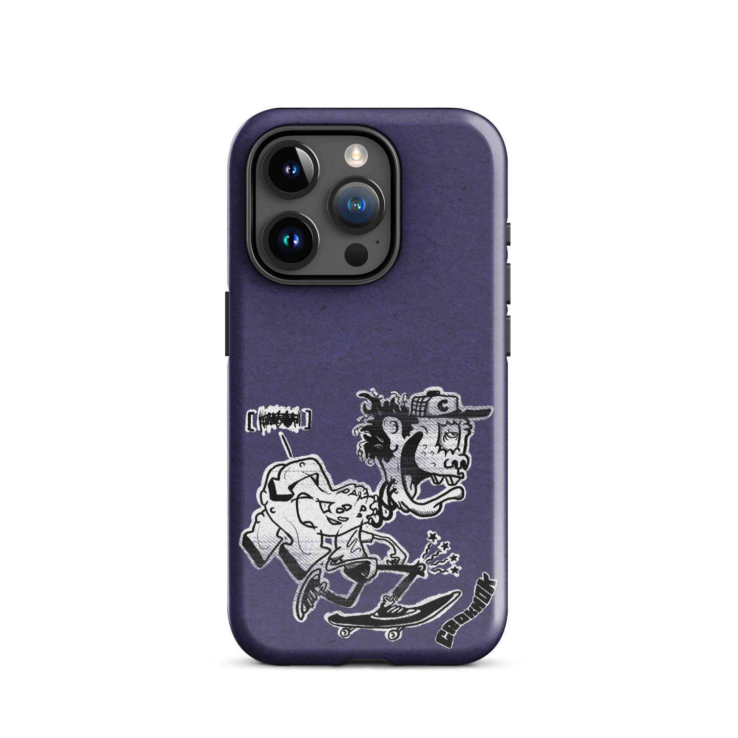 iPhone case - Skateboarding AS0017 Blue