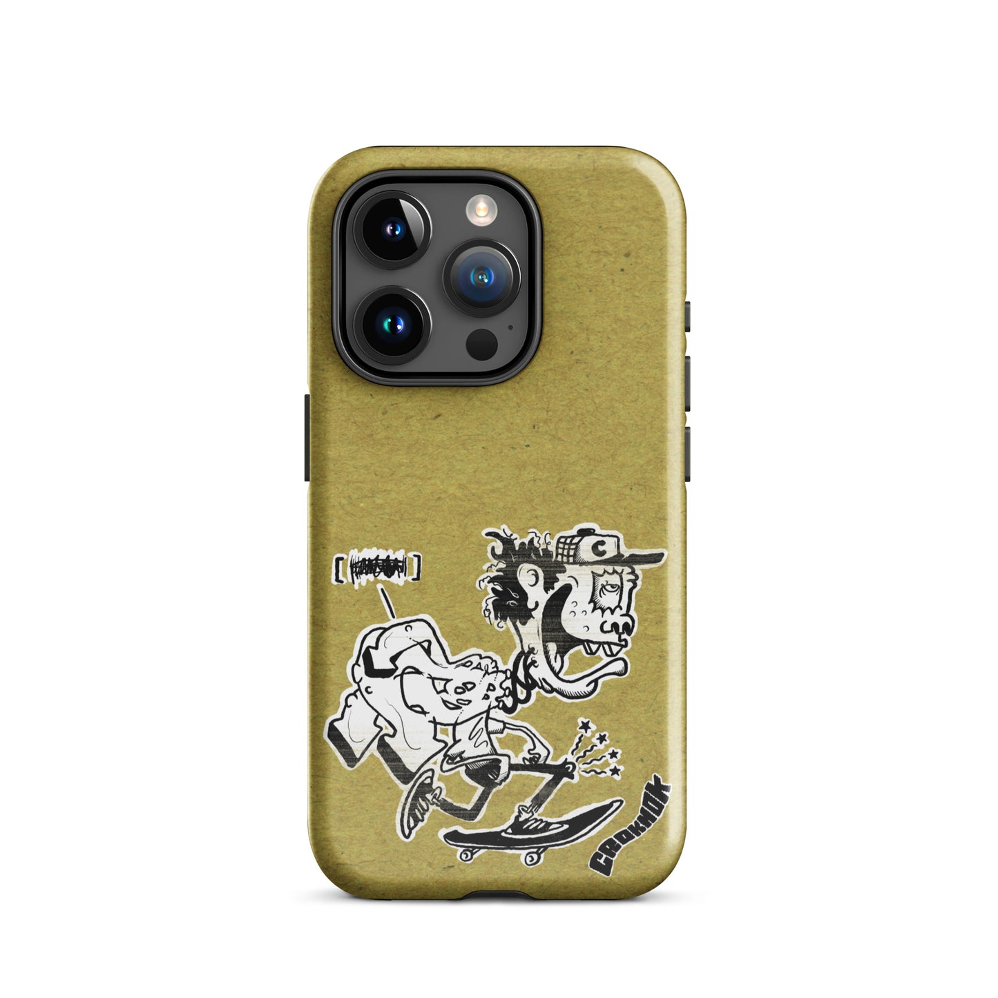 iPhone case - Skateboarding AS0017 Yellow