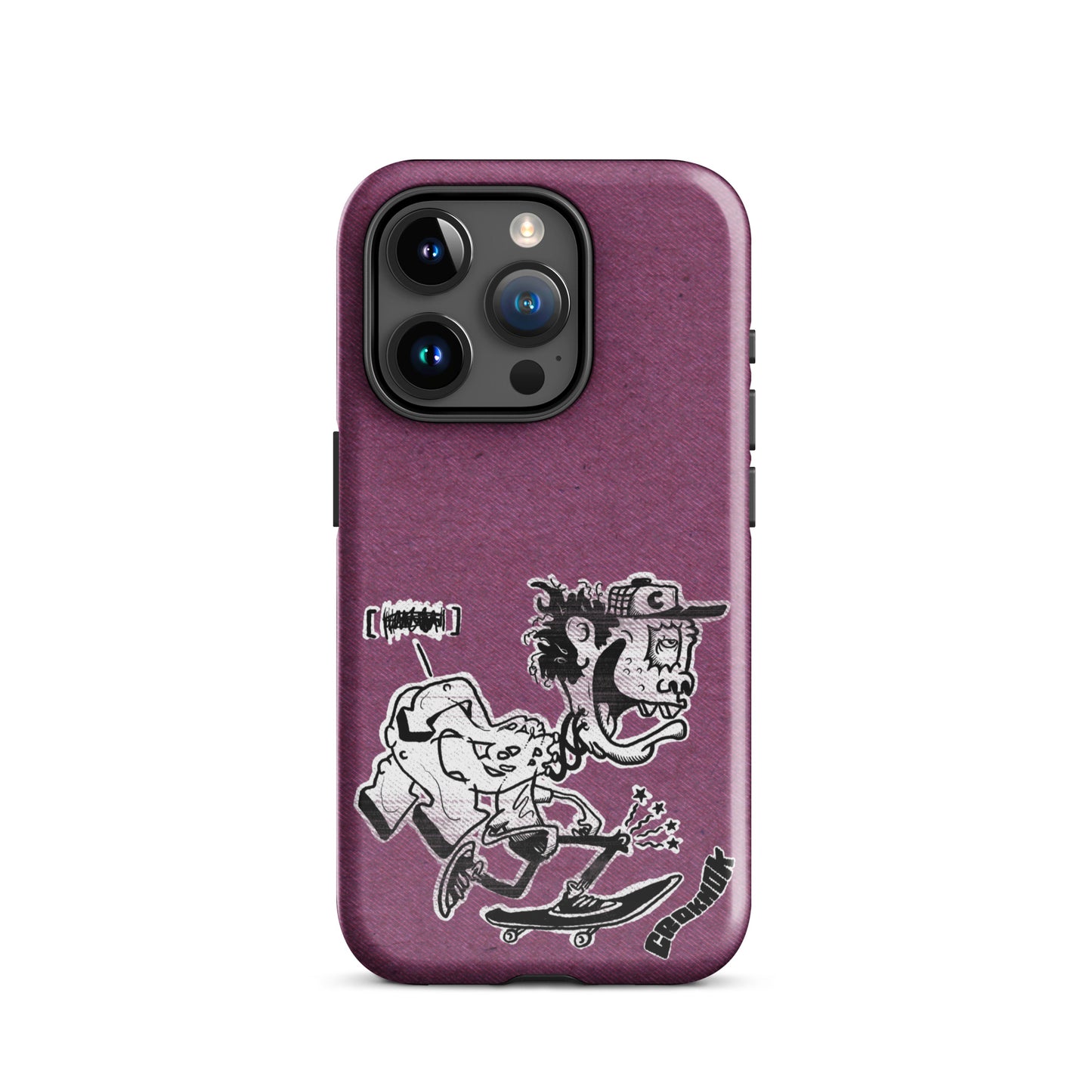 iPhone case - Skateboarding AS0017 Pink