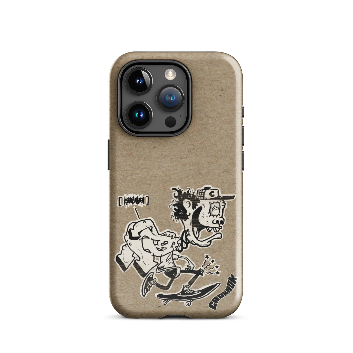 iPhone case - Skateboarding AS0017 Beigh