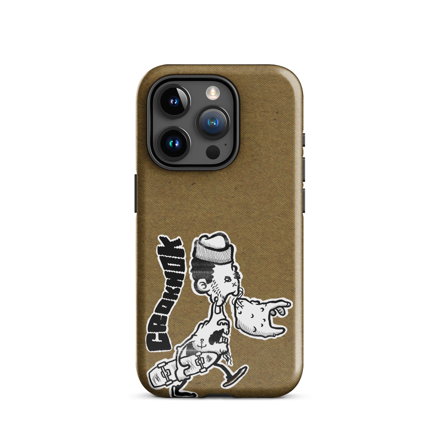 iPhone case - Skateboarding AS0010 Brown