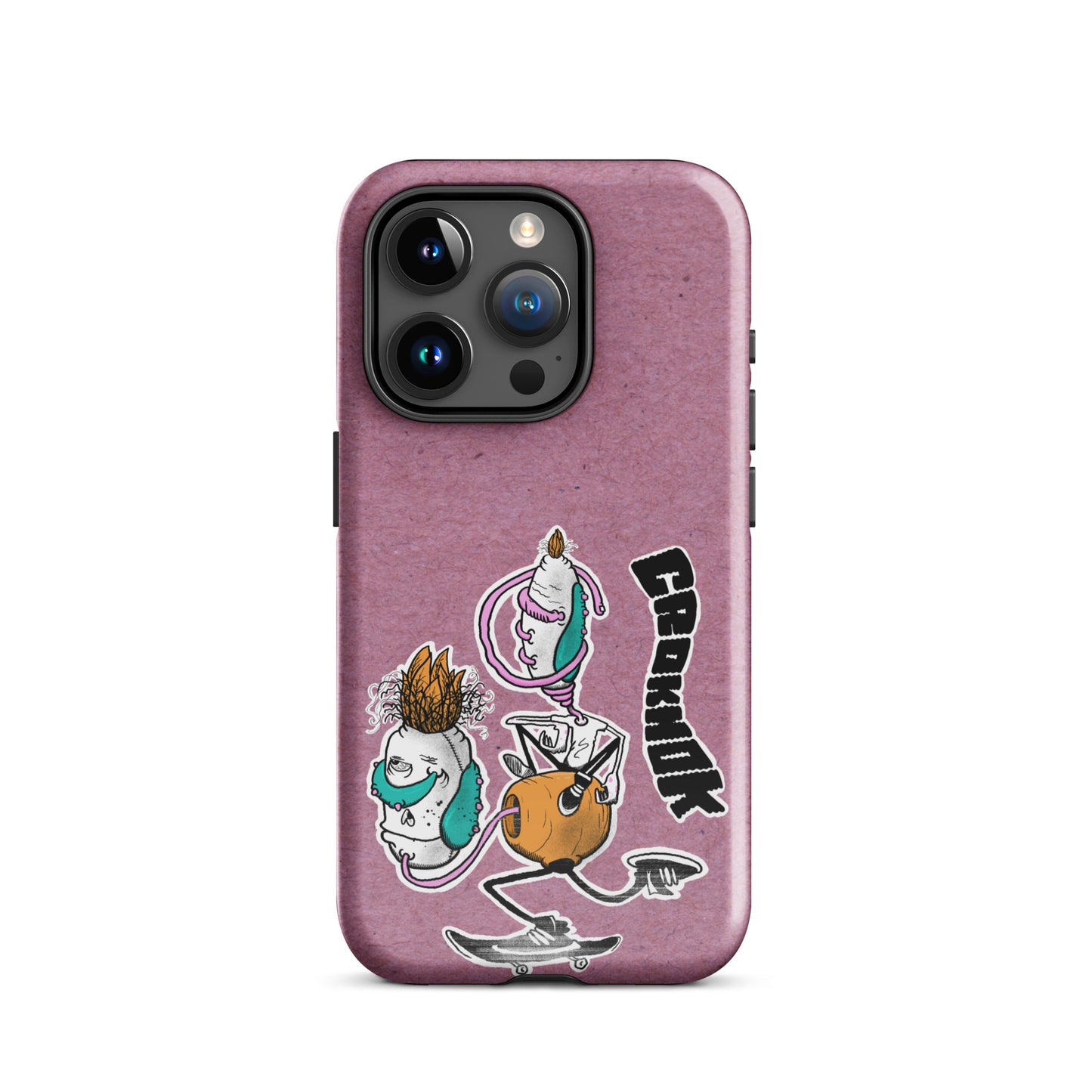 iPhone case - Skateboarding AS0025 Pink