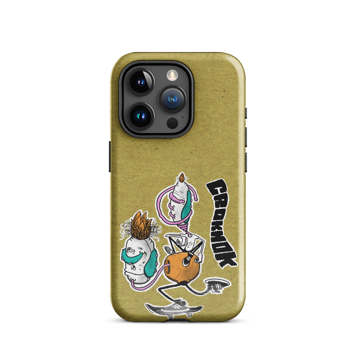 iPhone case - Skateboarding AS0025 Yellow