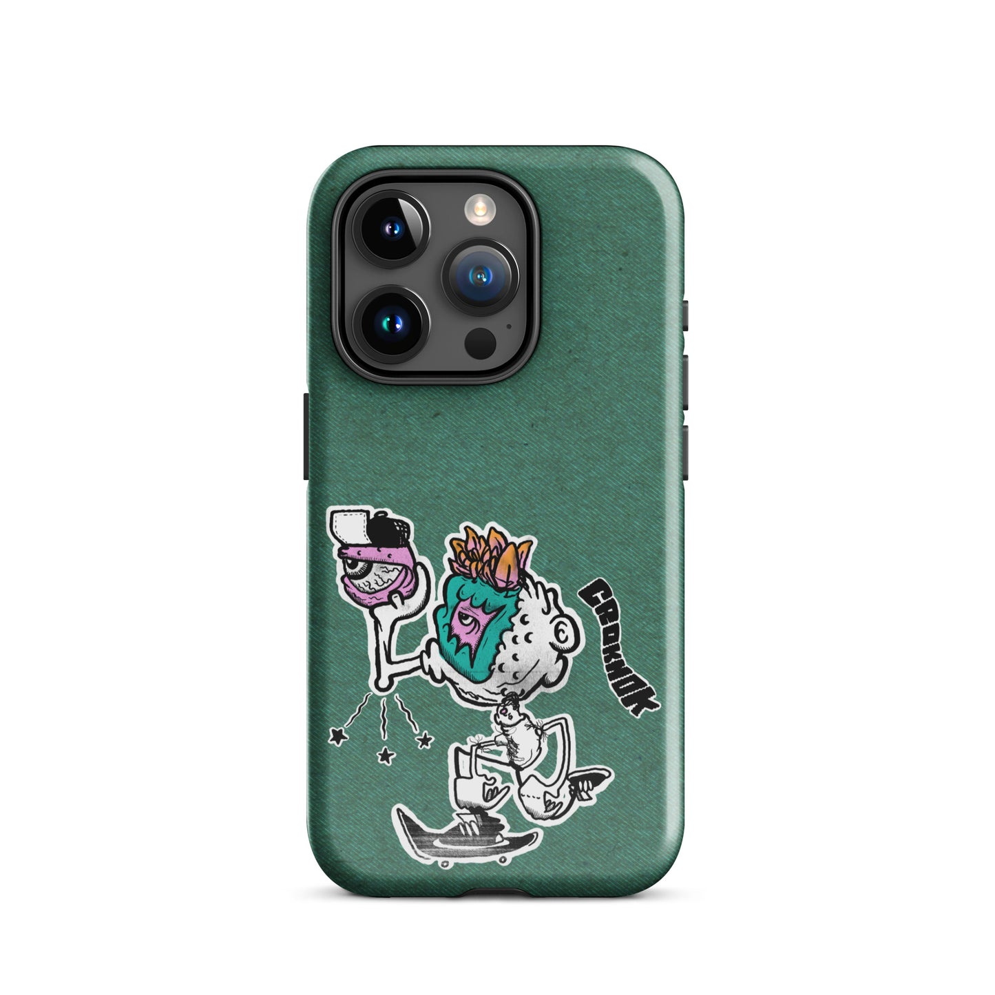 iPhone case - Skateboarding AS0025 Green