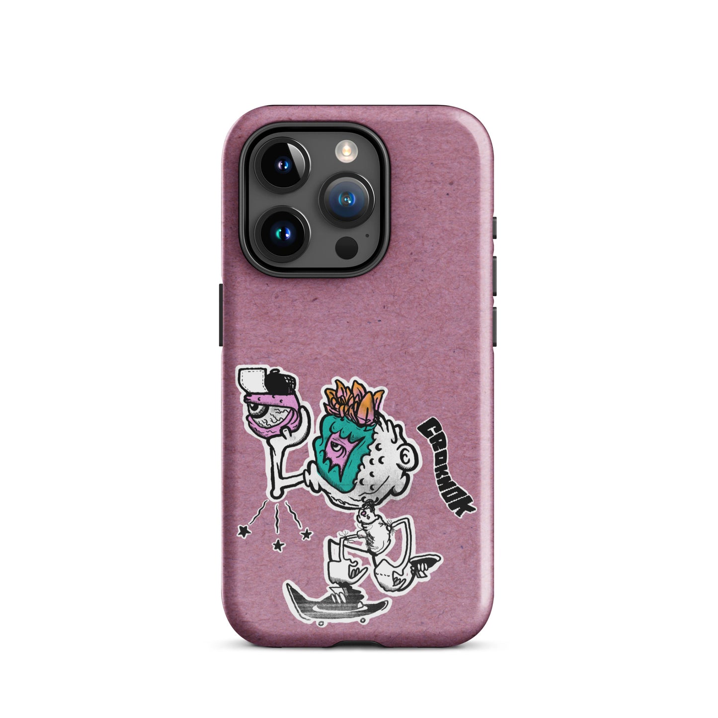 iPhone case - Skateboarding AS0025 Pink