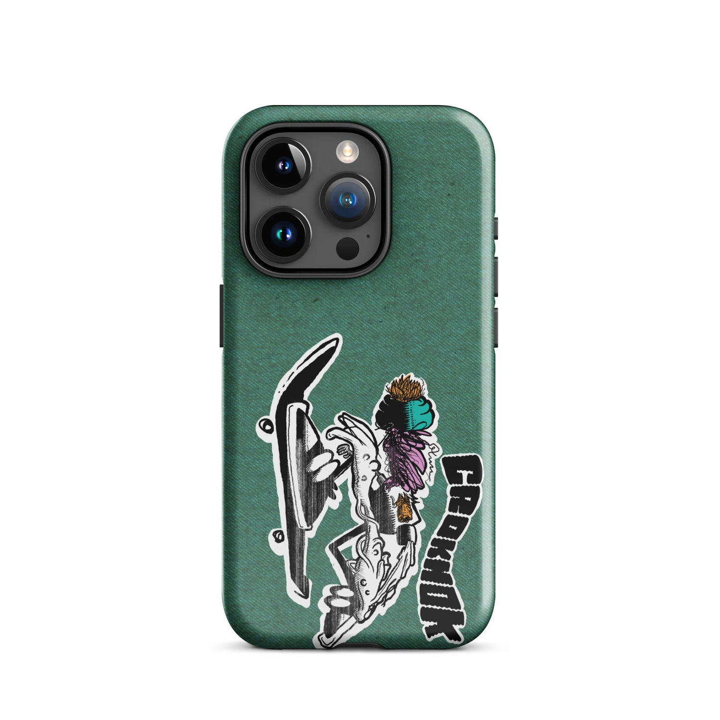 iPhone case - Skateboarding AS0035 Green