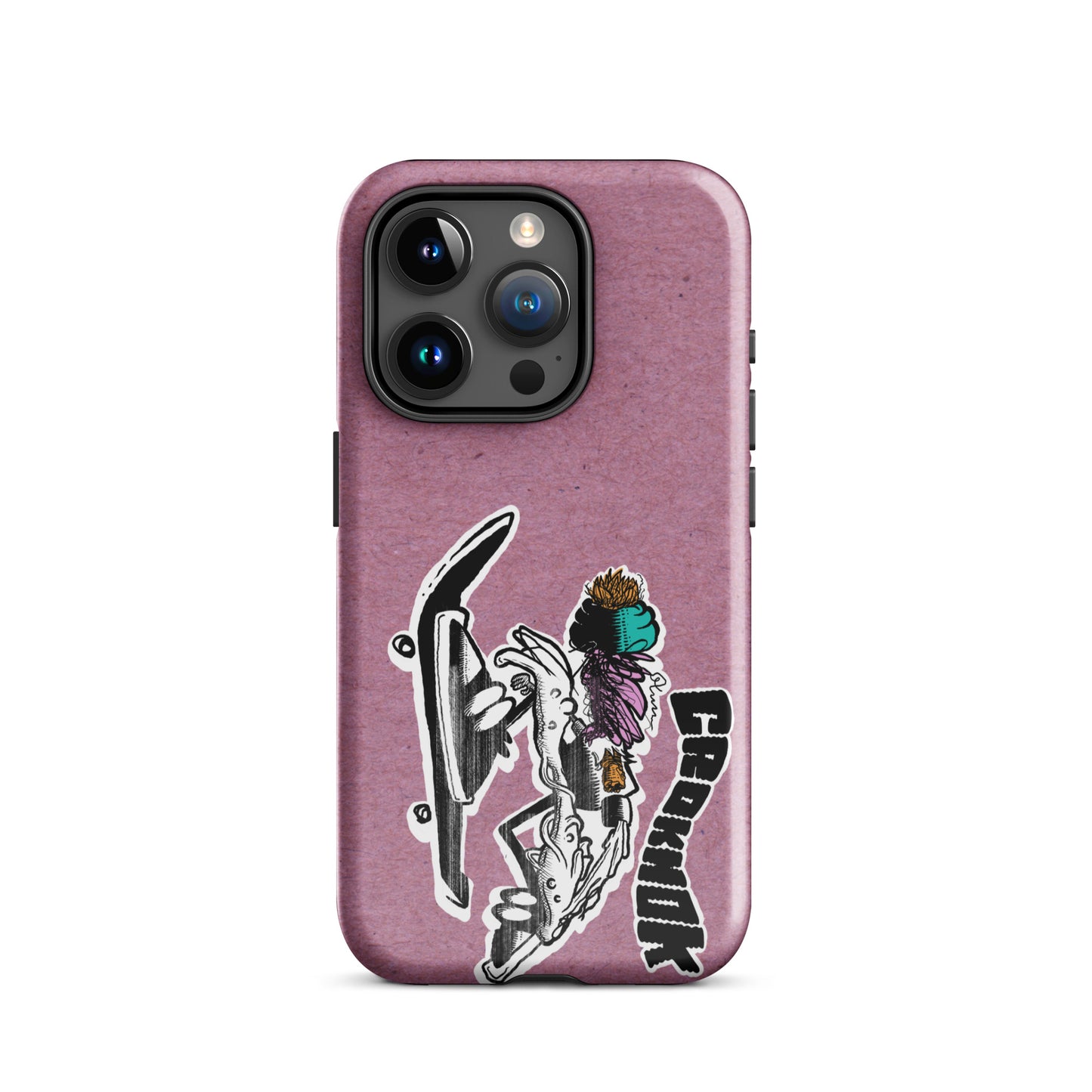 iPhone case - Skateboarding AS0035 Pink