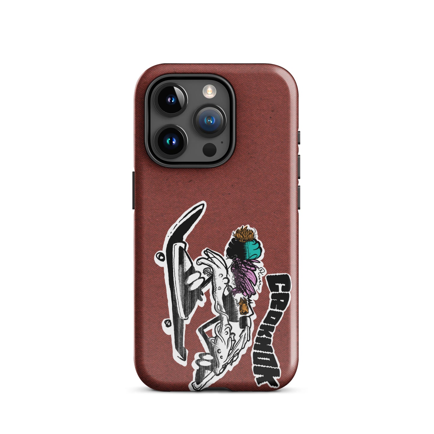 iPhone case - Skateboarding AS0035 Red