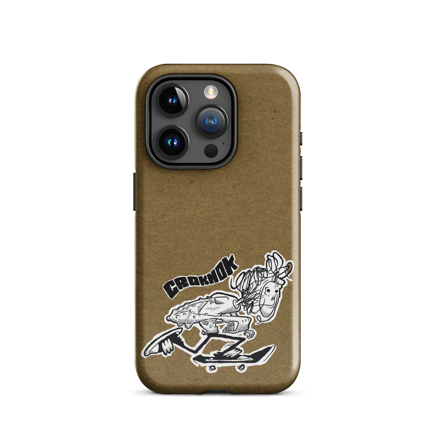 iPhone case - Skateboarding AS0039 Brown