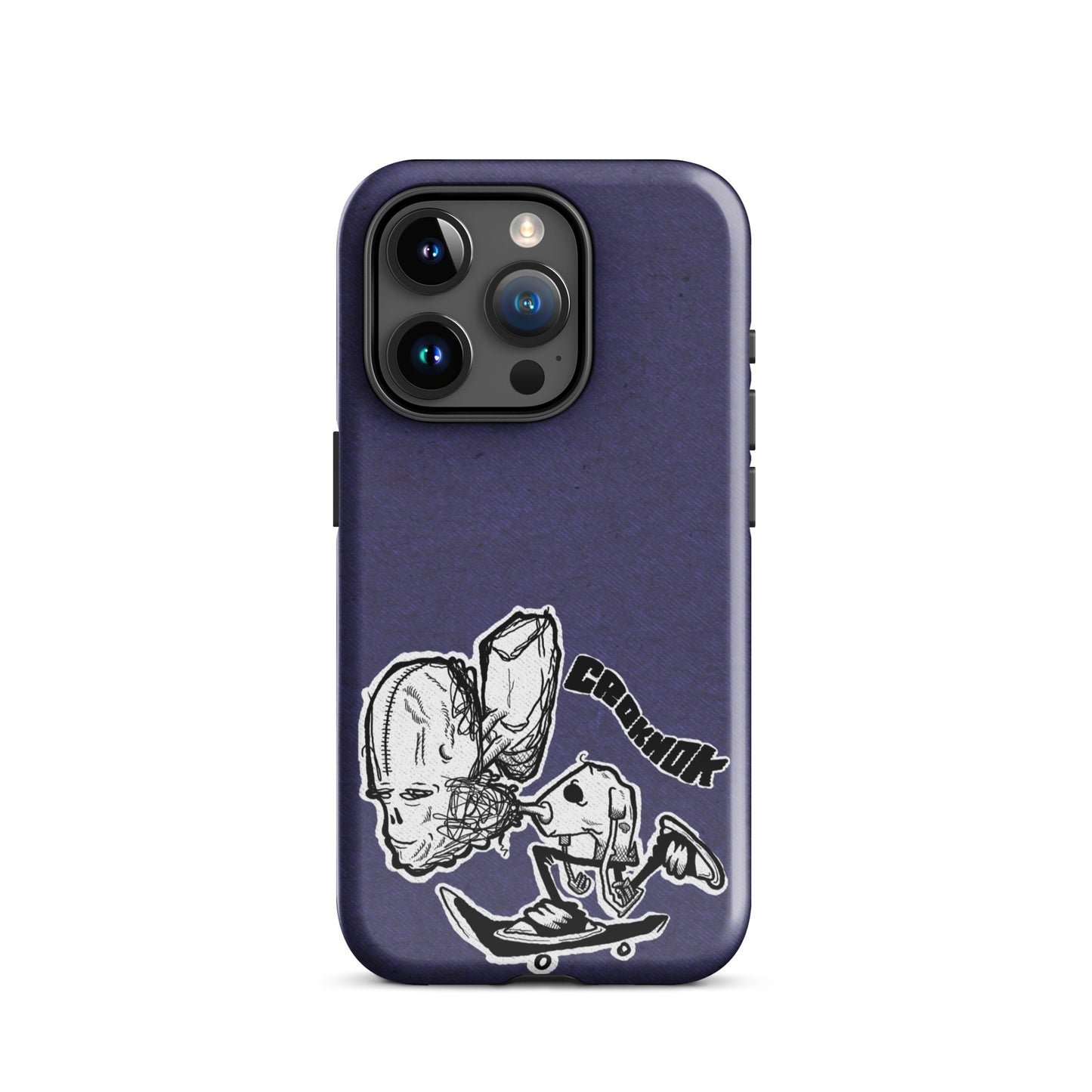 iPhone case - Skateboarding AS0037 Black