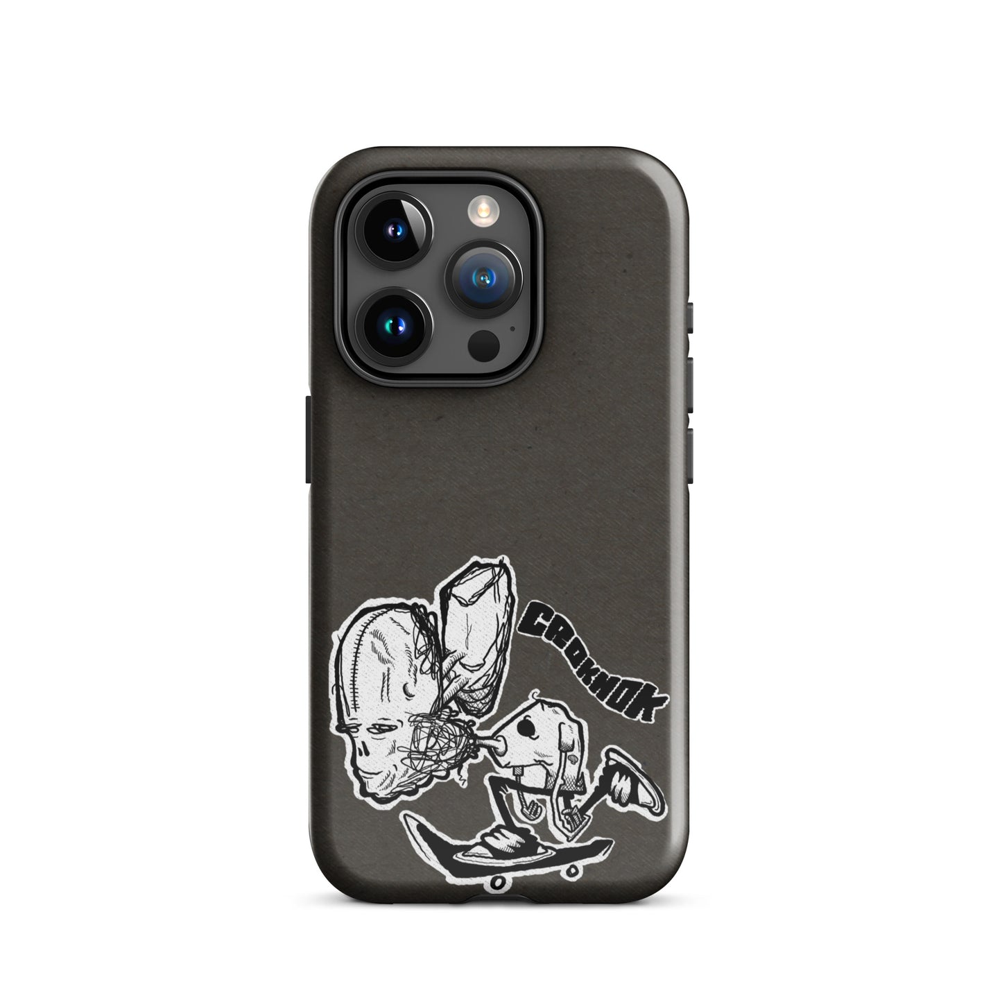 iPhone case - Skateboarding AS0037 Grey