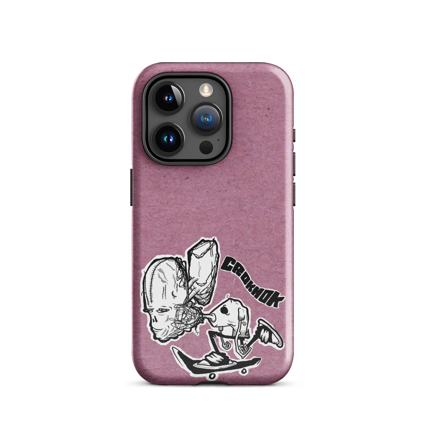 iPhone case - Skateboarding AS0037 Pink